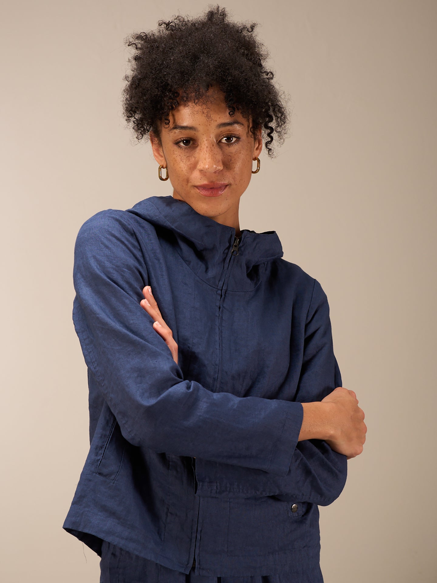 Leinenjacke
