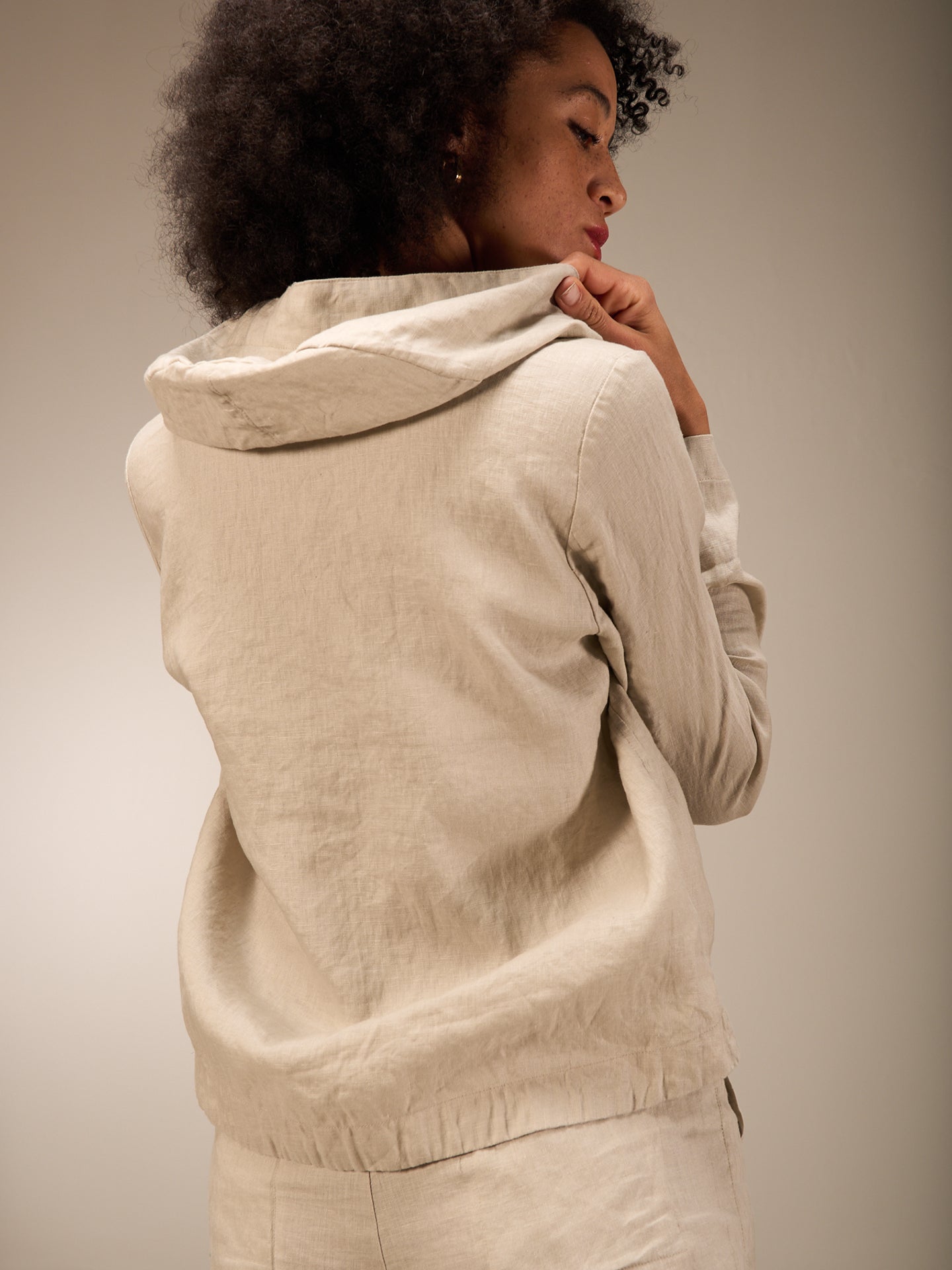 Leinenjacke
