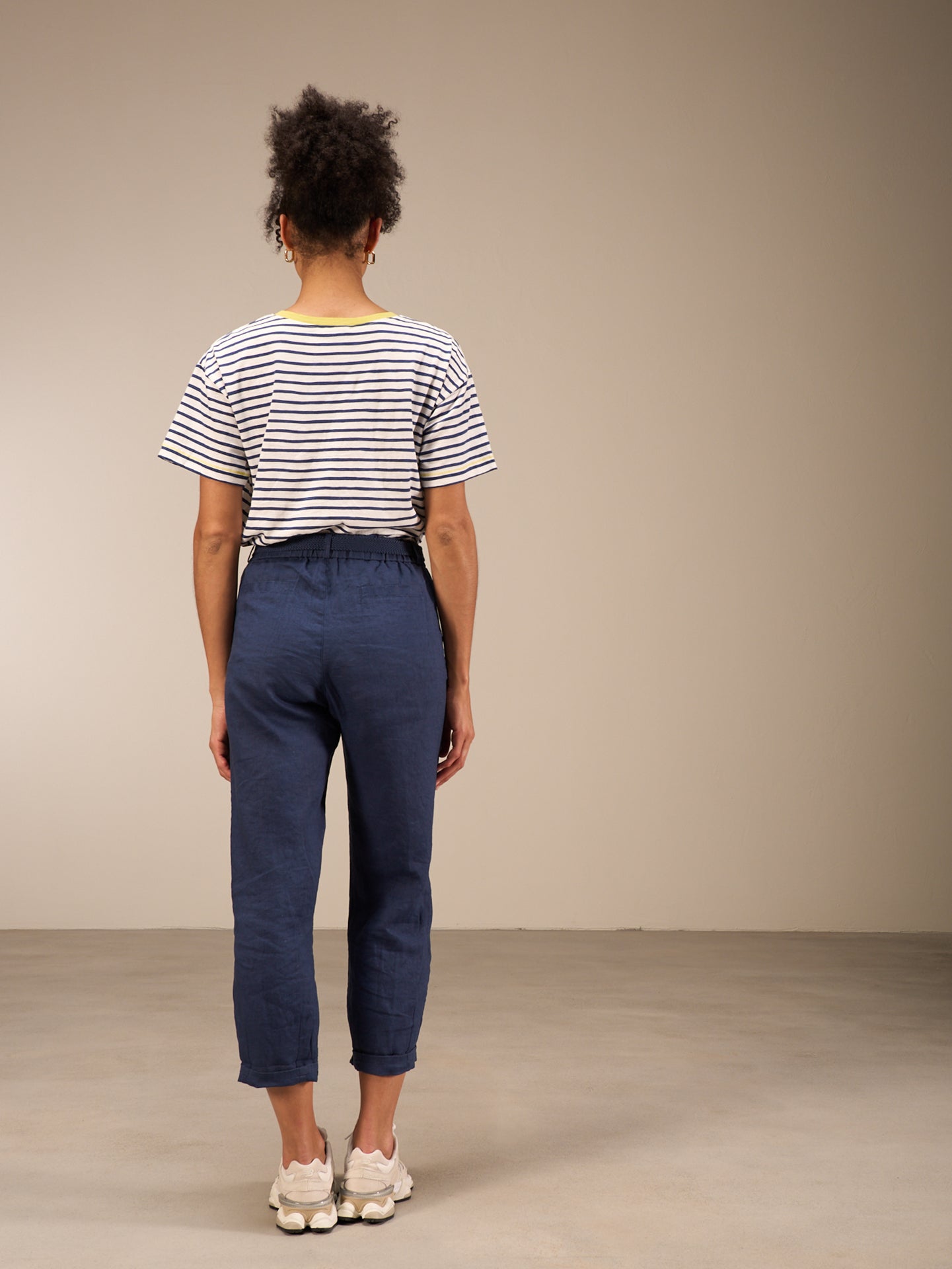 Pantaloni con vita elastica
