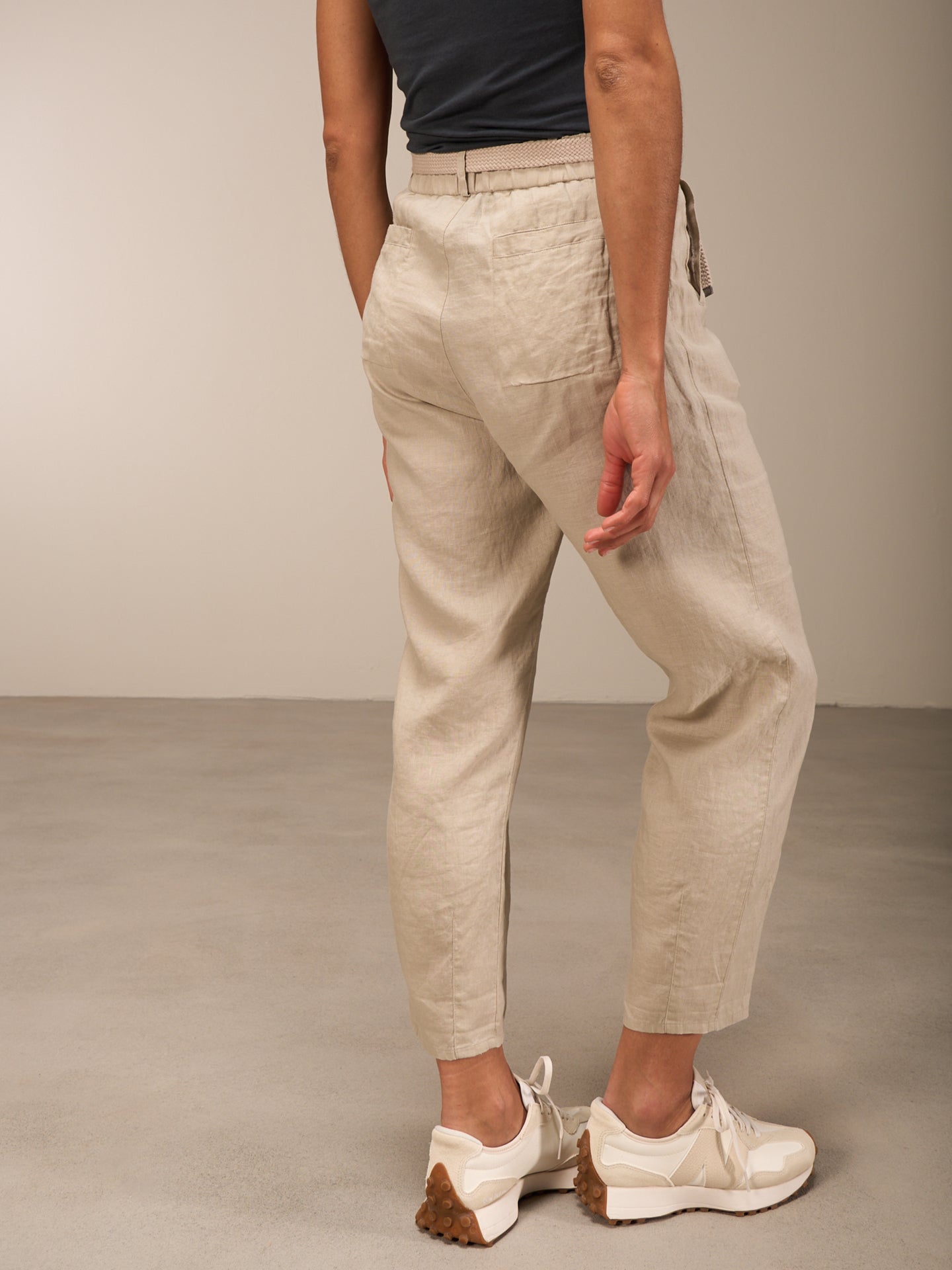 Pantaloni con vita elastica