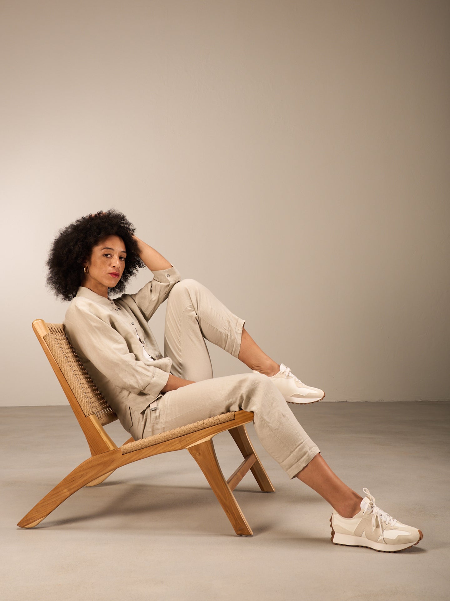 Pantaloni con vita elastica