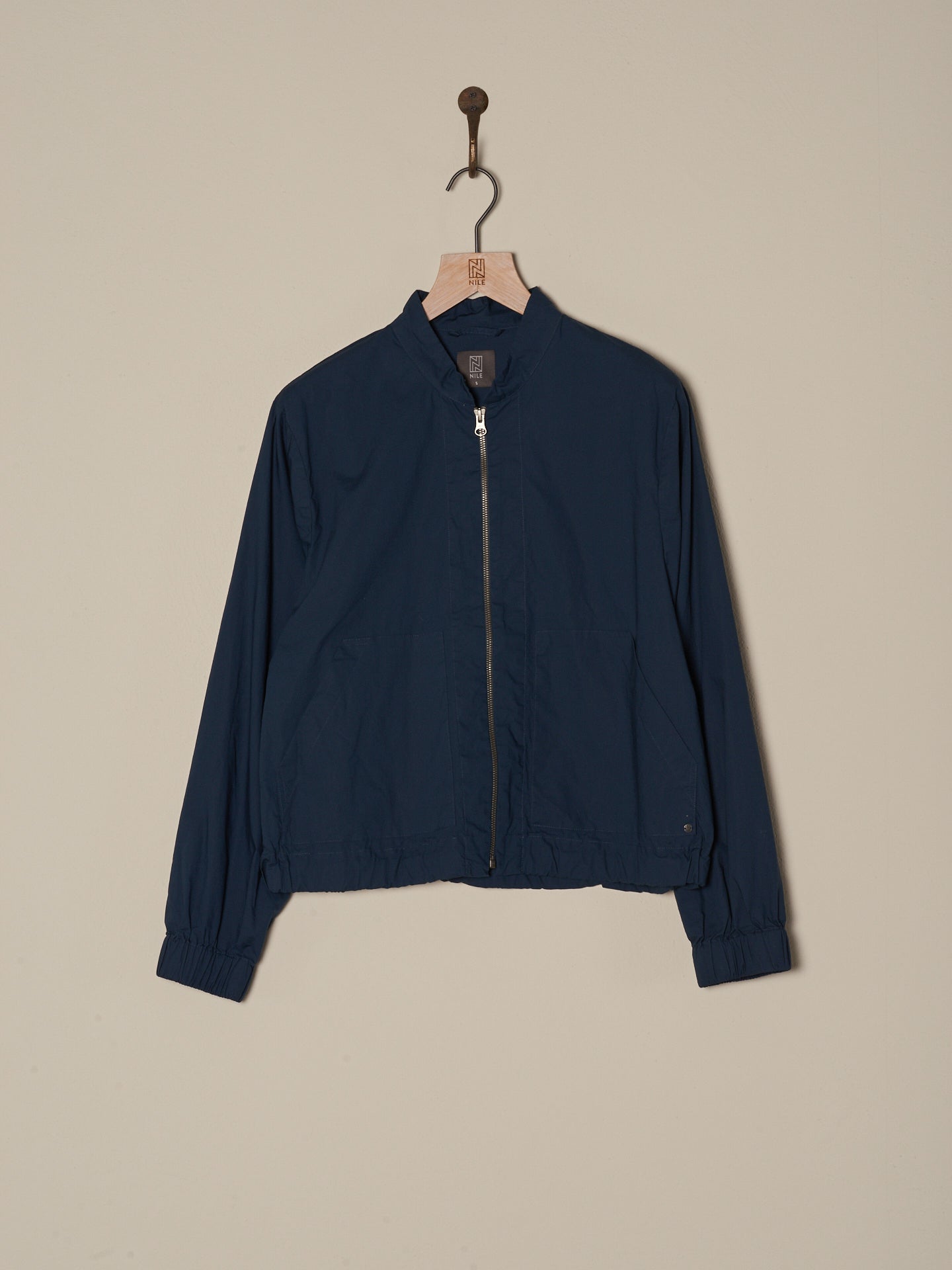 Jacke mit Stehkragen