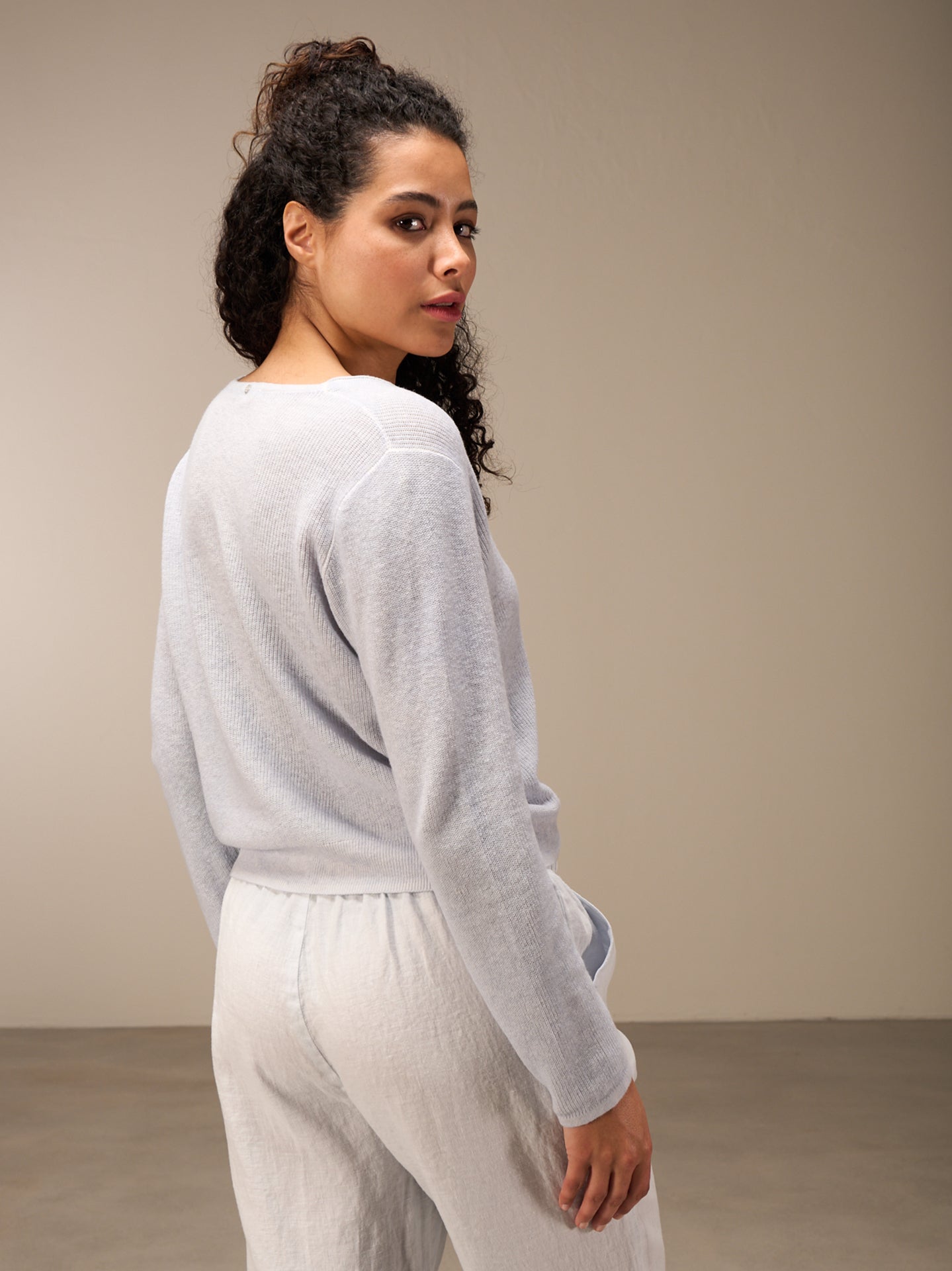 Strickjacke mit Knopfverschluss