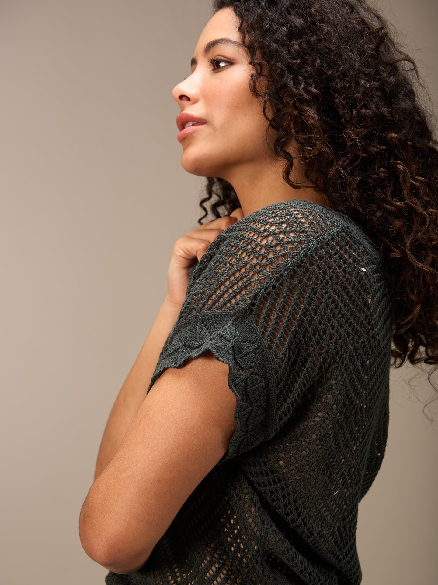 Smanicato in maglia
