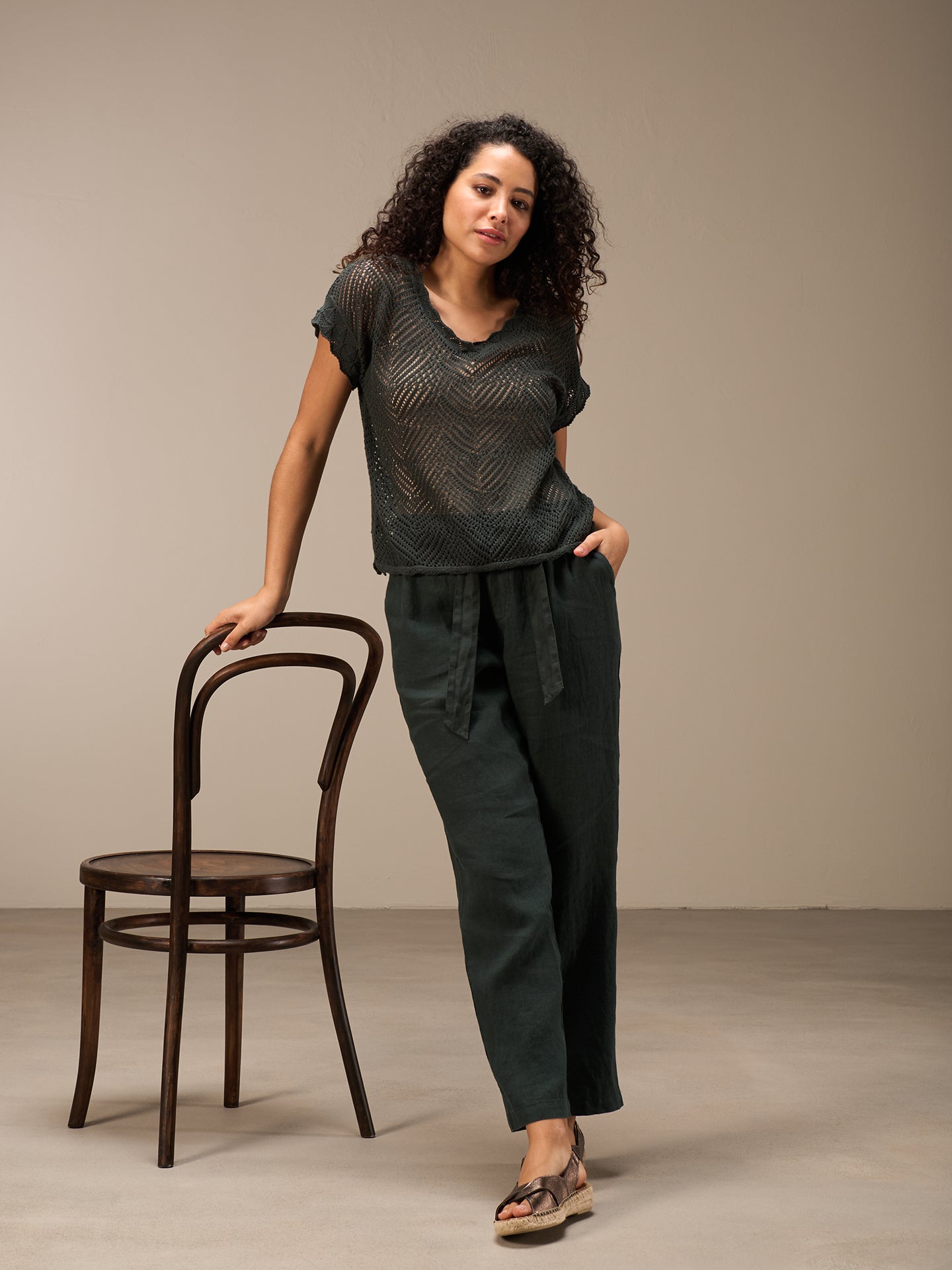 Smanicato in maglia