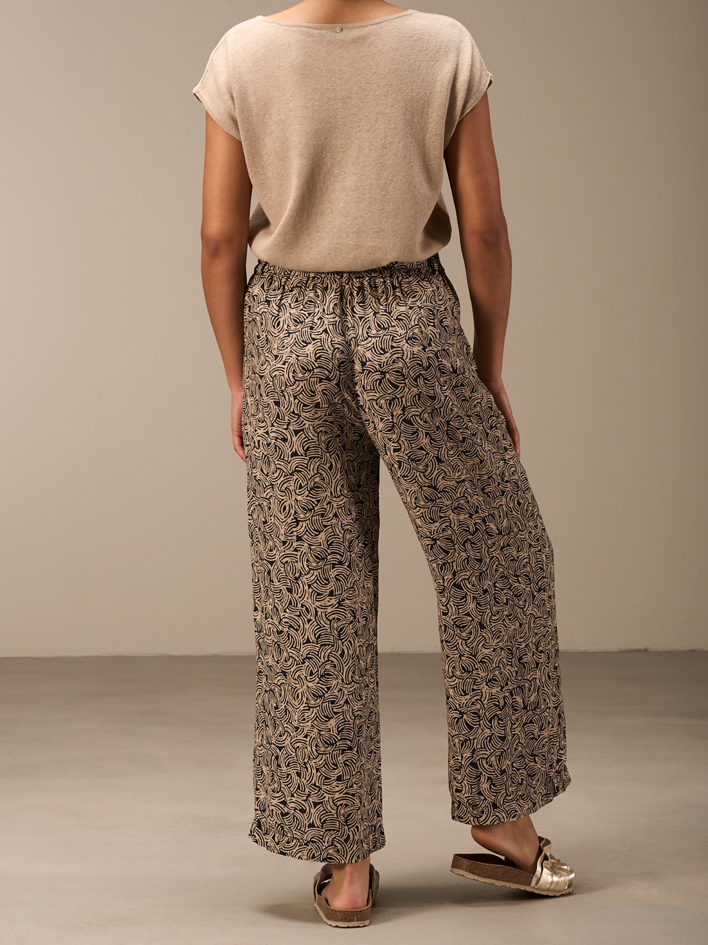 Pantaloni con stampa