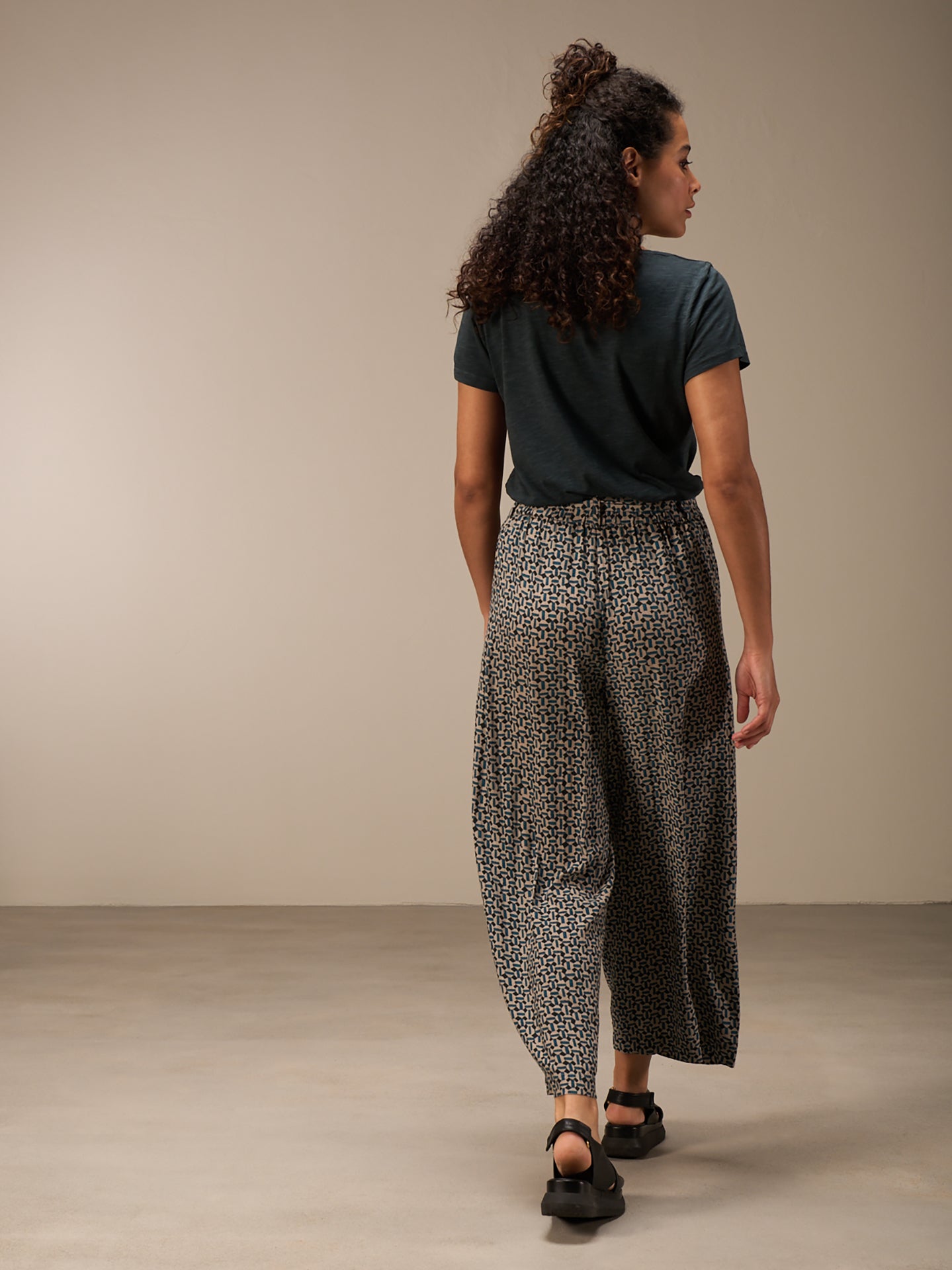 Pantaloni con stampa