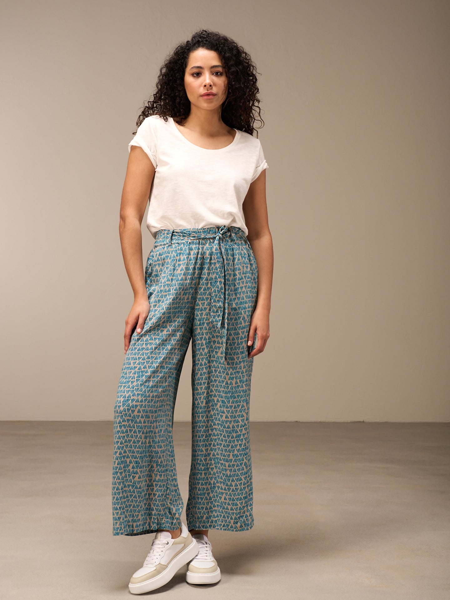 Pantaloni con stampa