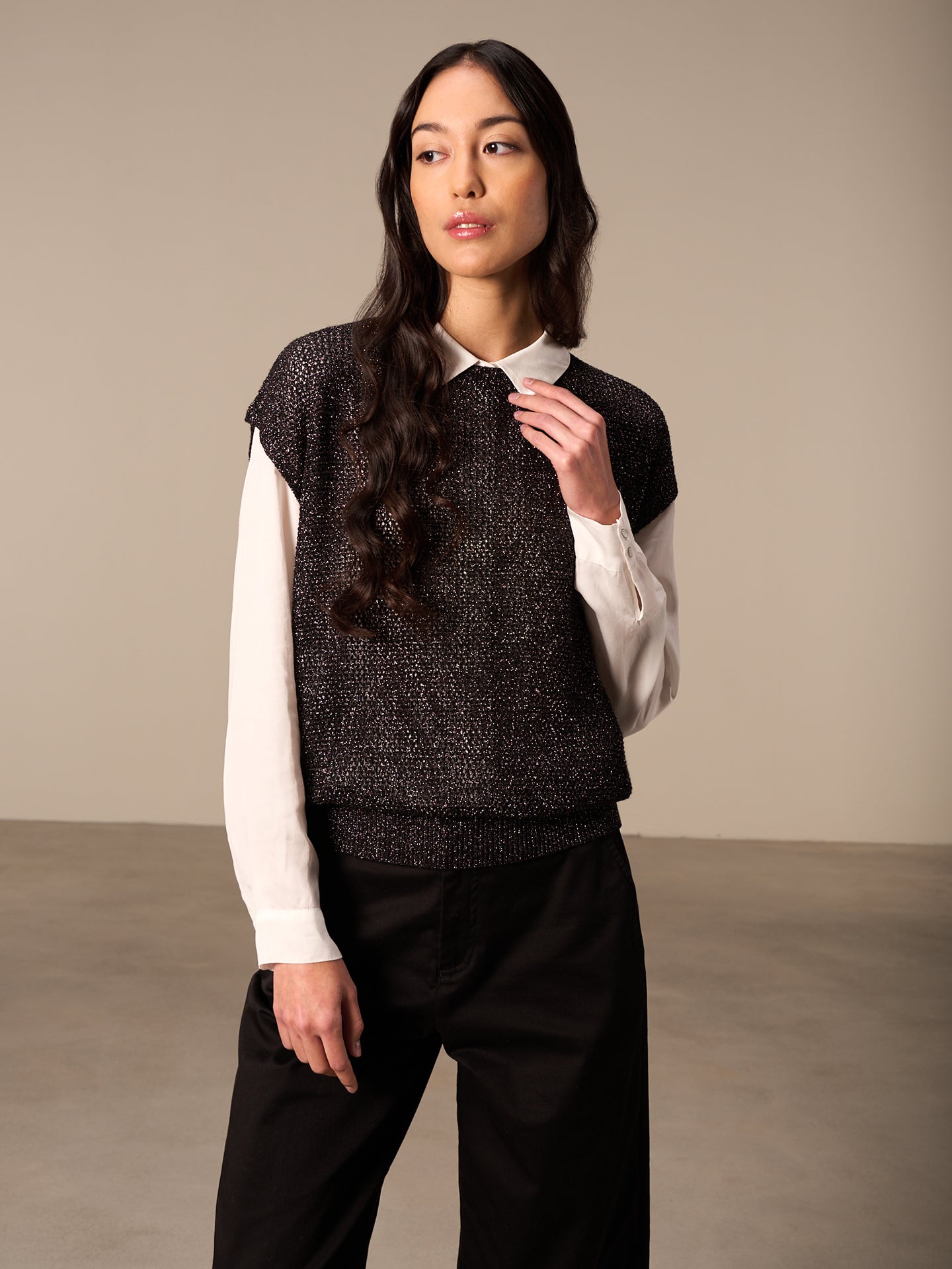 Smanicato in maglia