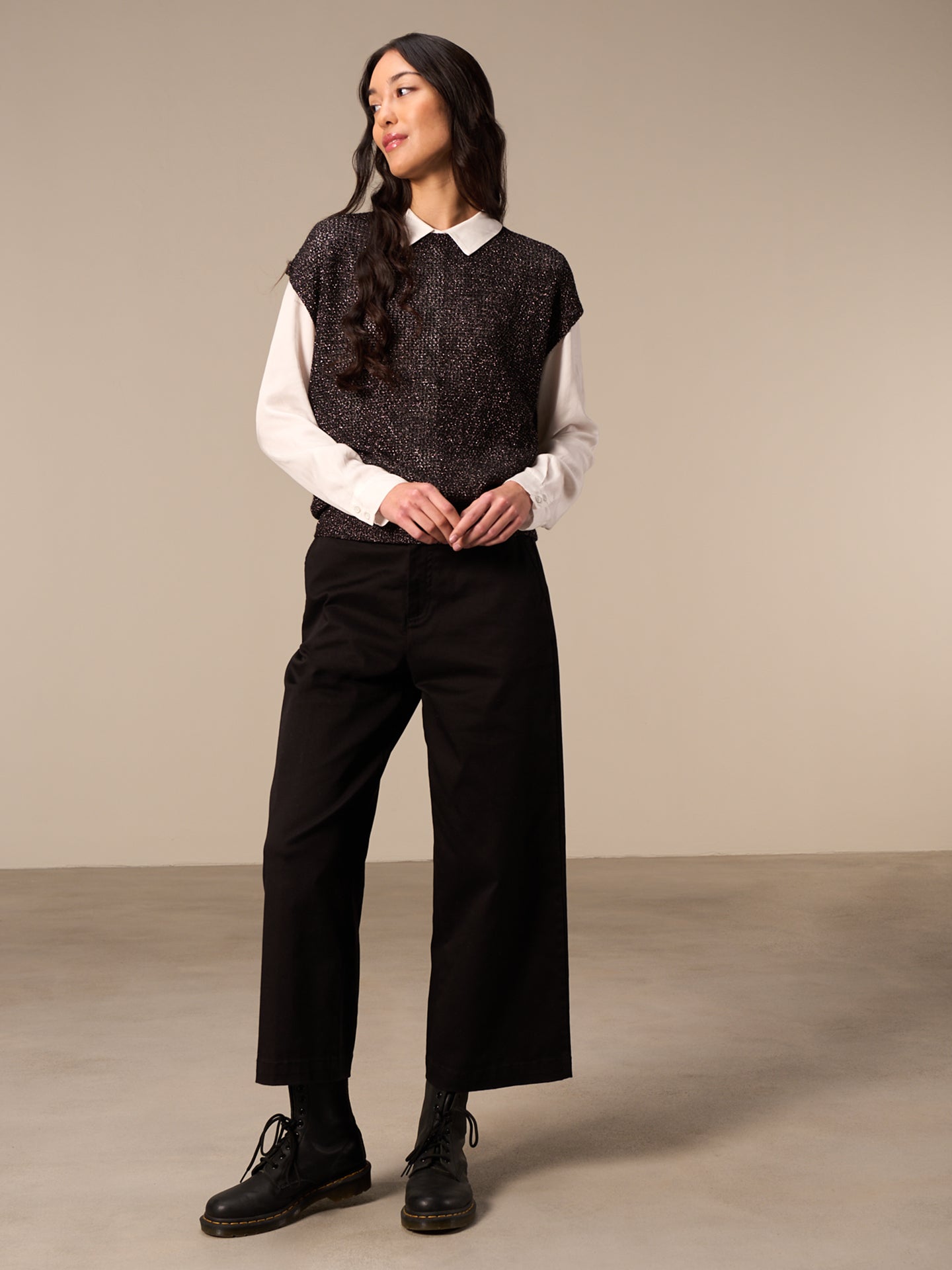 Smanicato in maglia