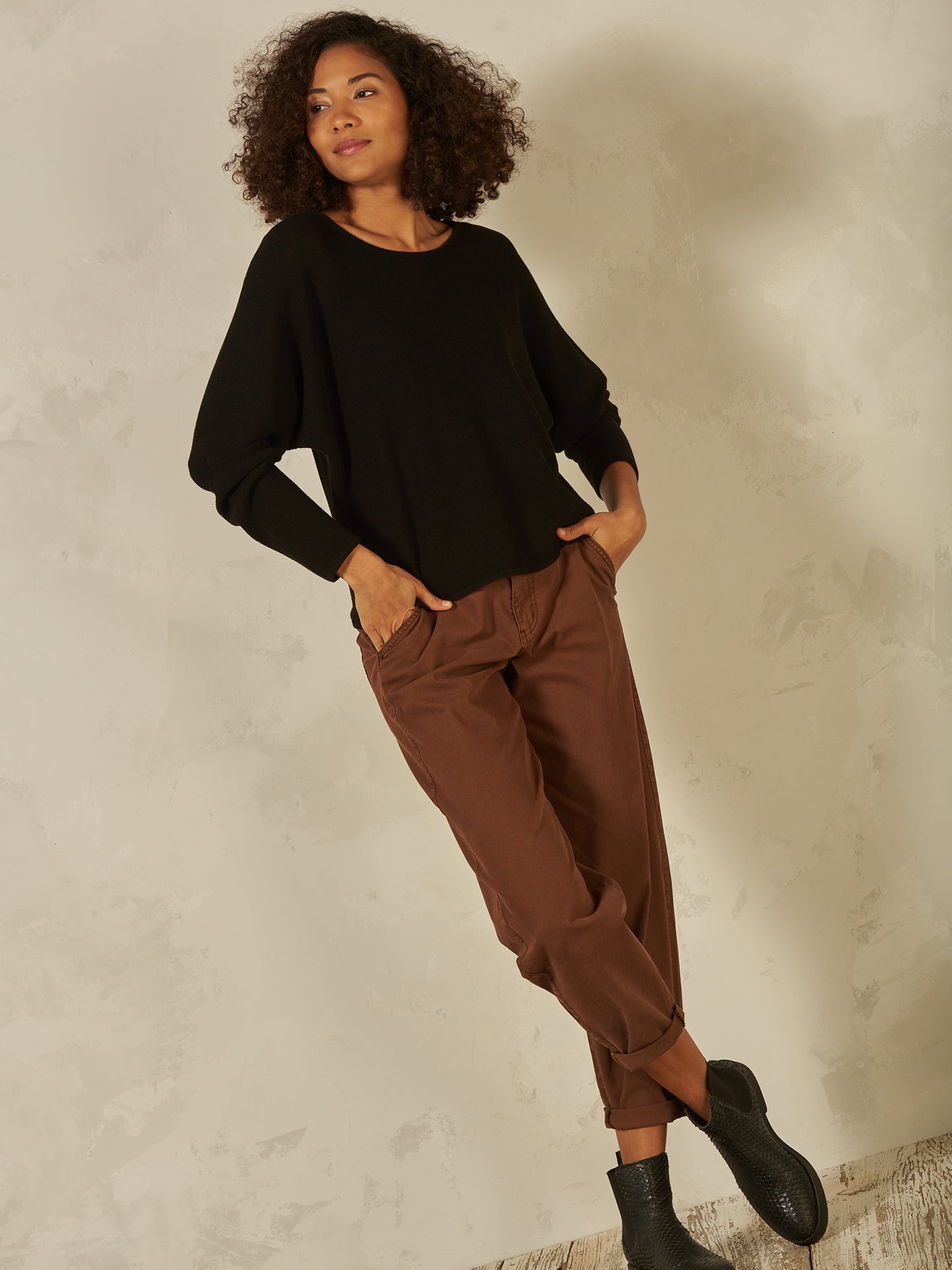 Maglione in maglia fine