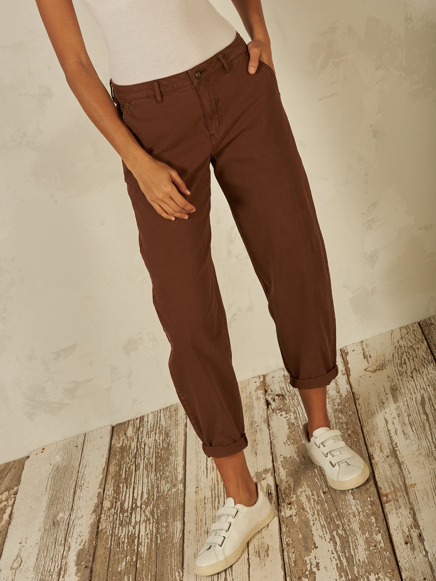 Pantaloni barrel fit