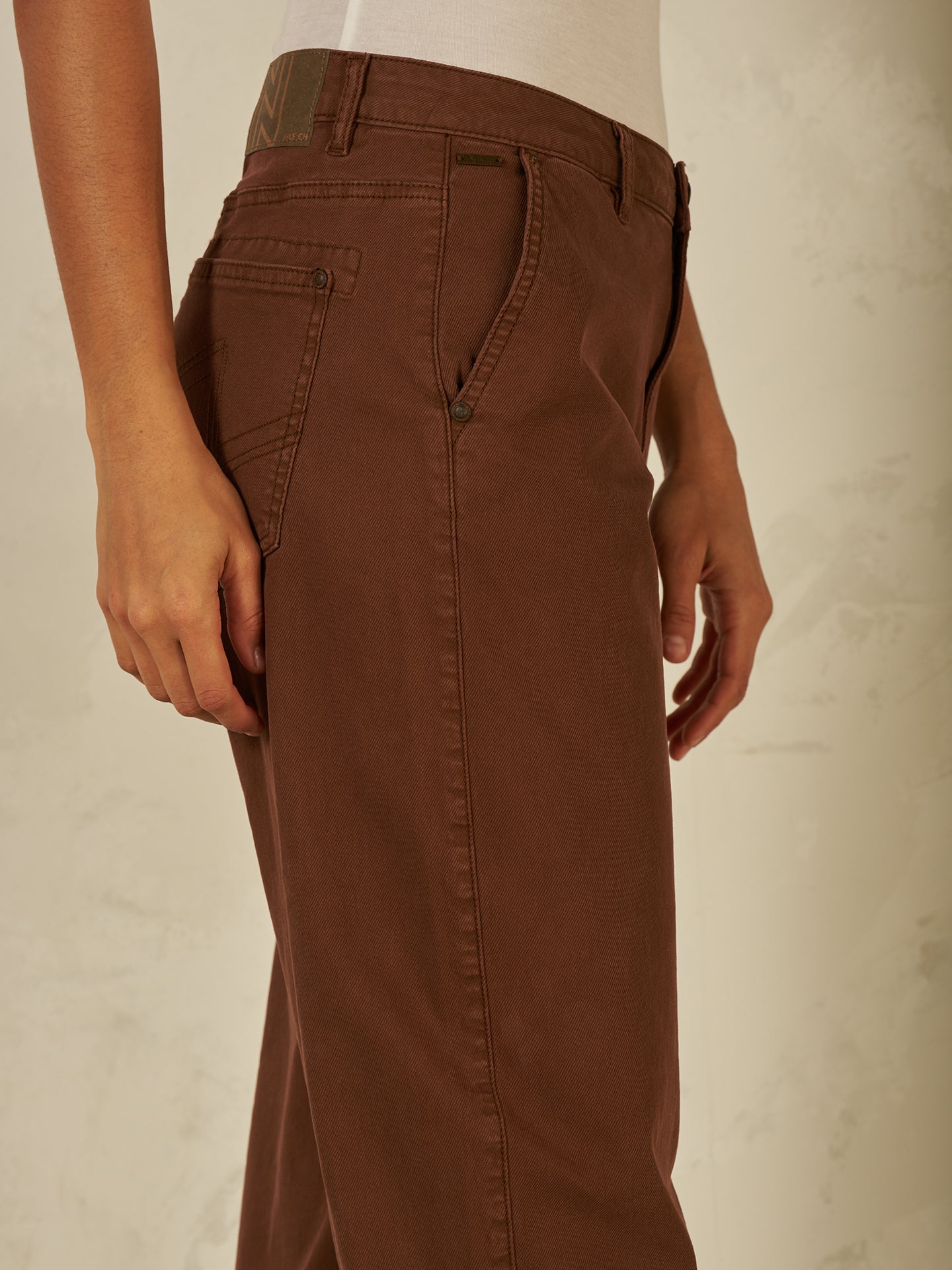Pantaloni barrel fit