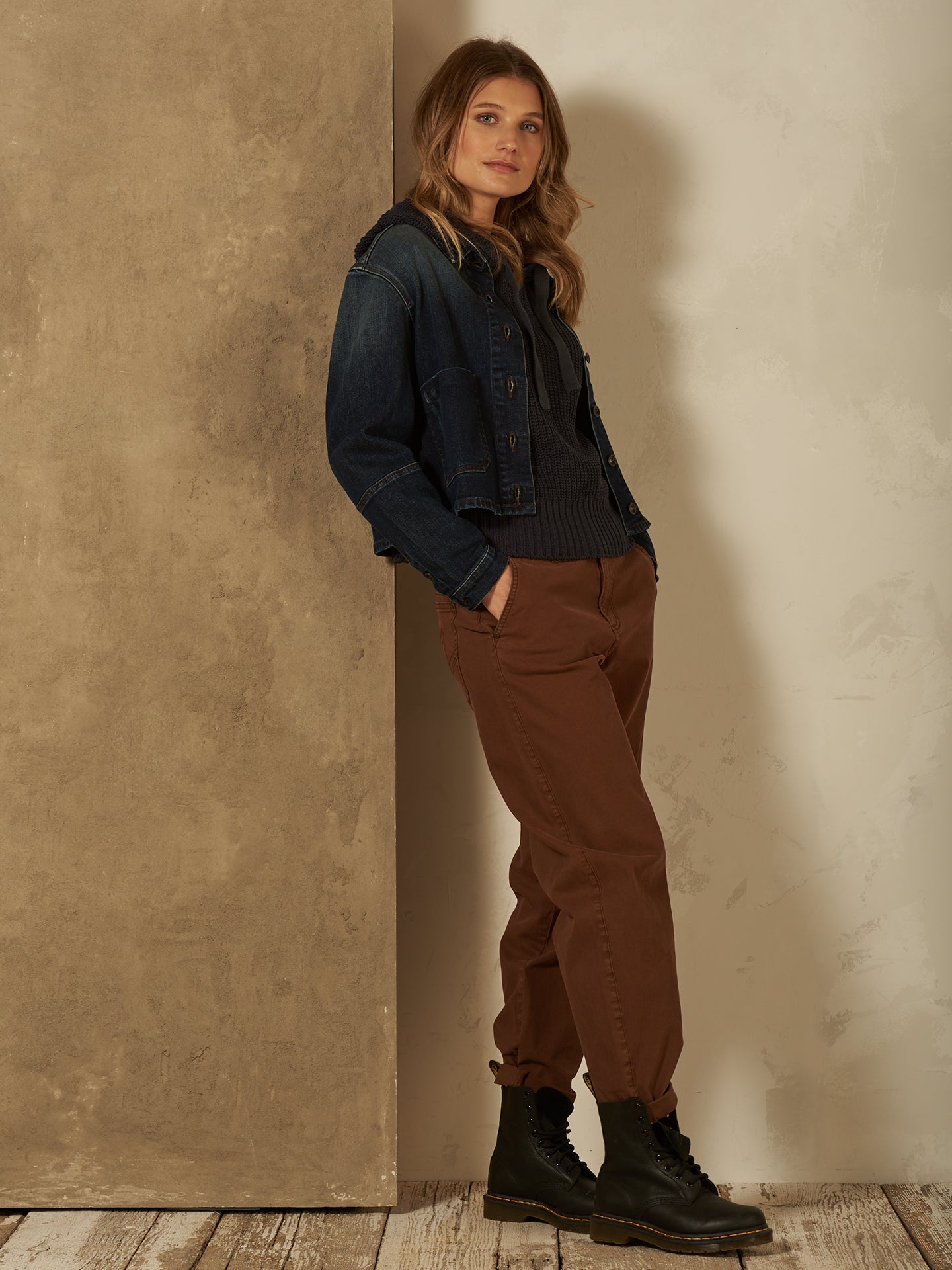 Maglione con cappuccio