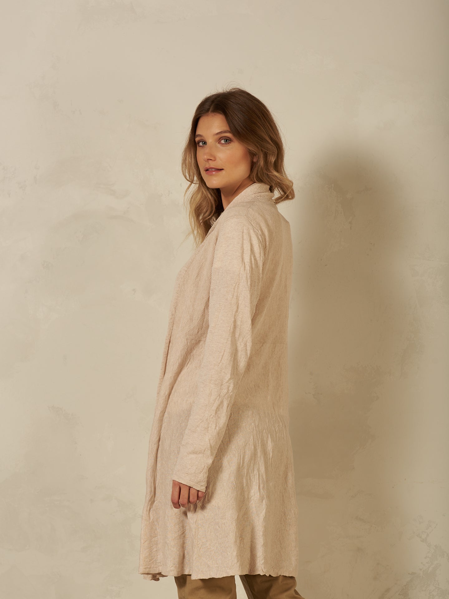 Feinstrickjacke