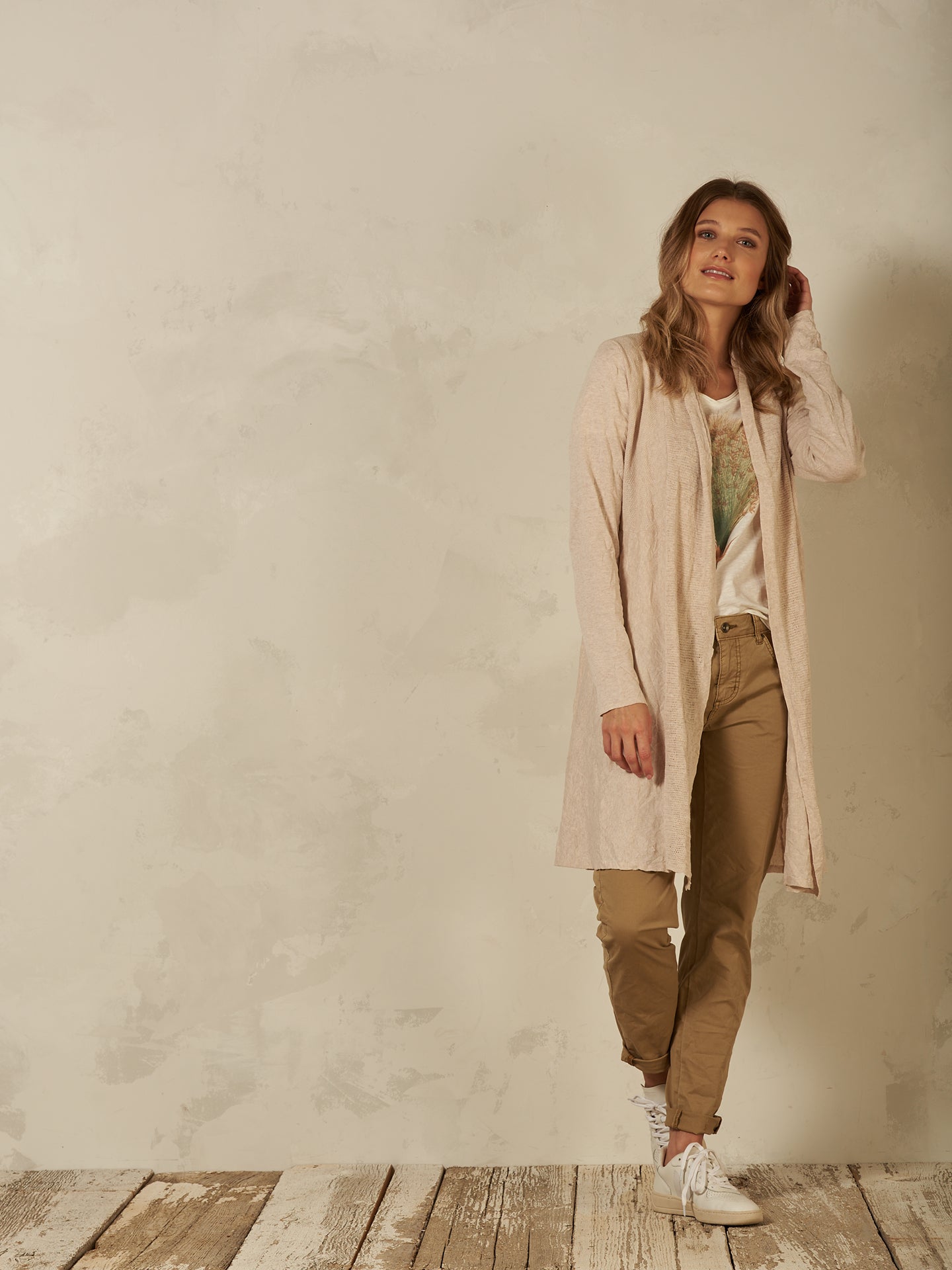 Feinstrickjacke