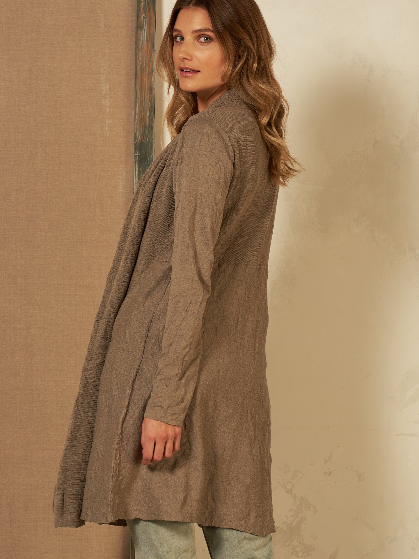 Feinstrickjacke