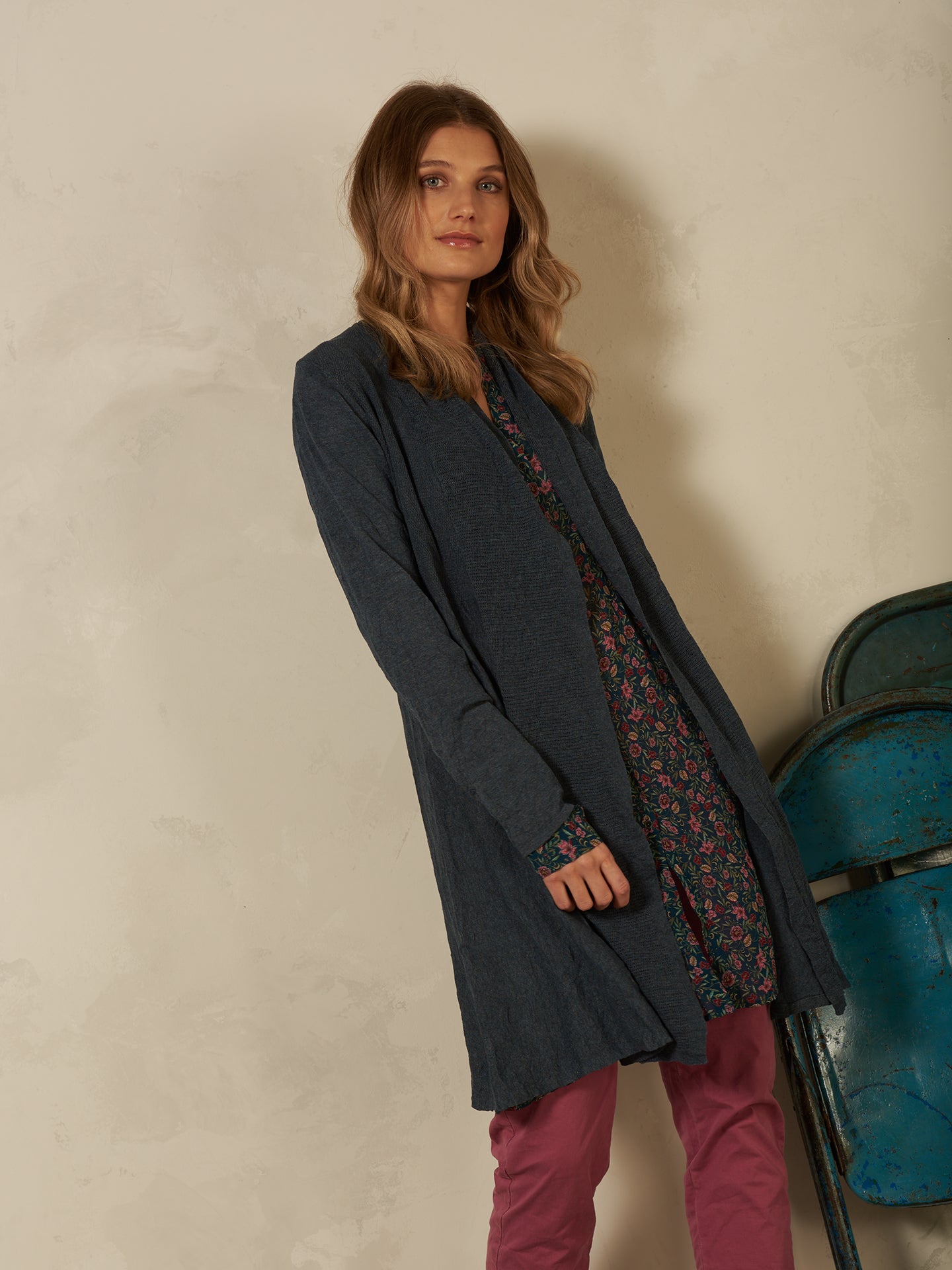 Feinstrickjacke
