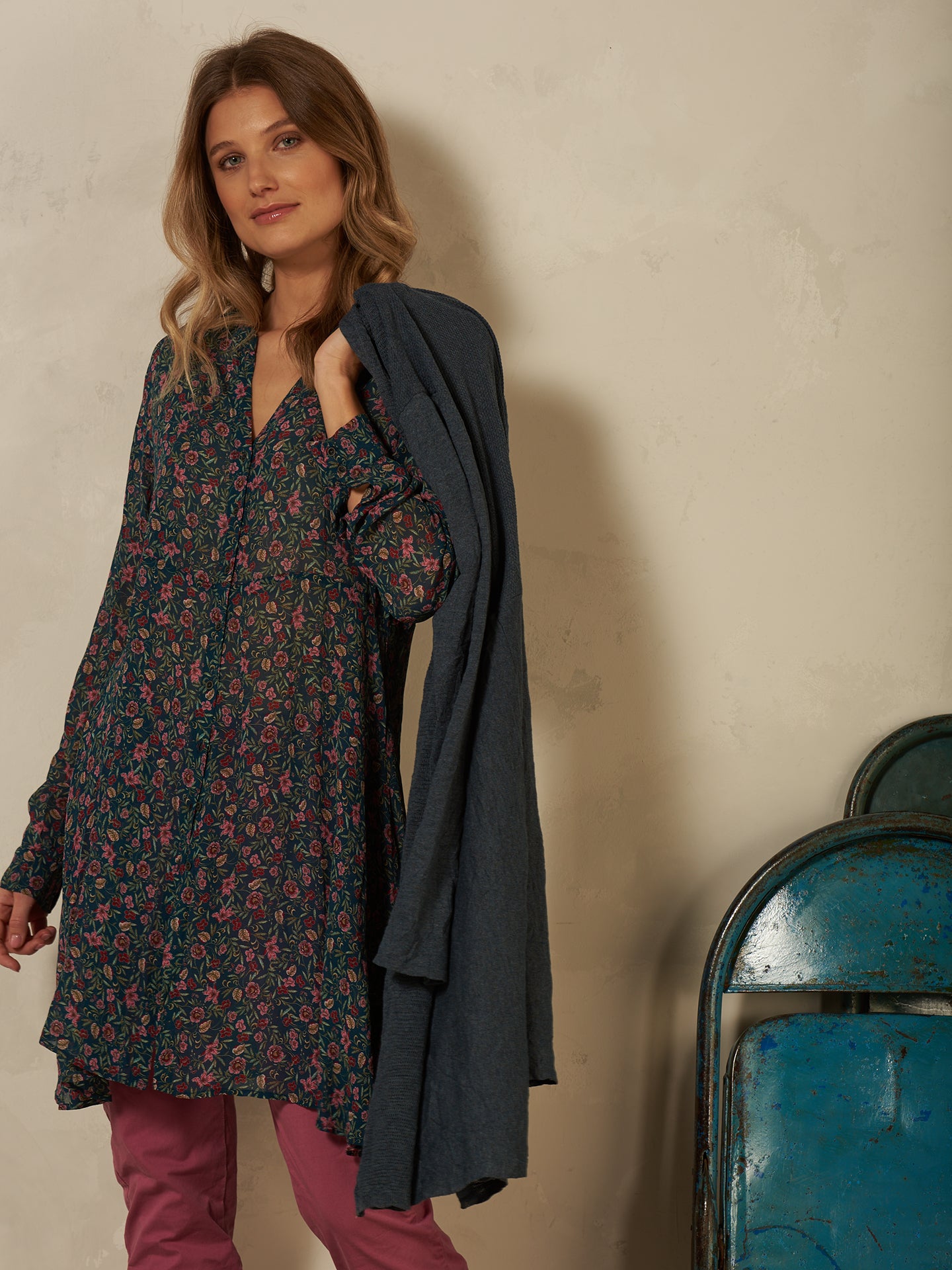 Feinstrickjacke