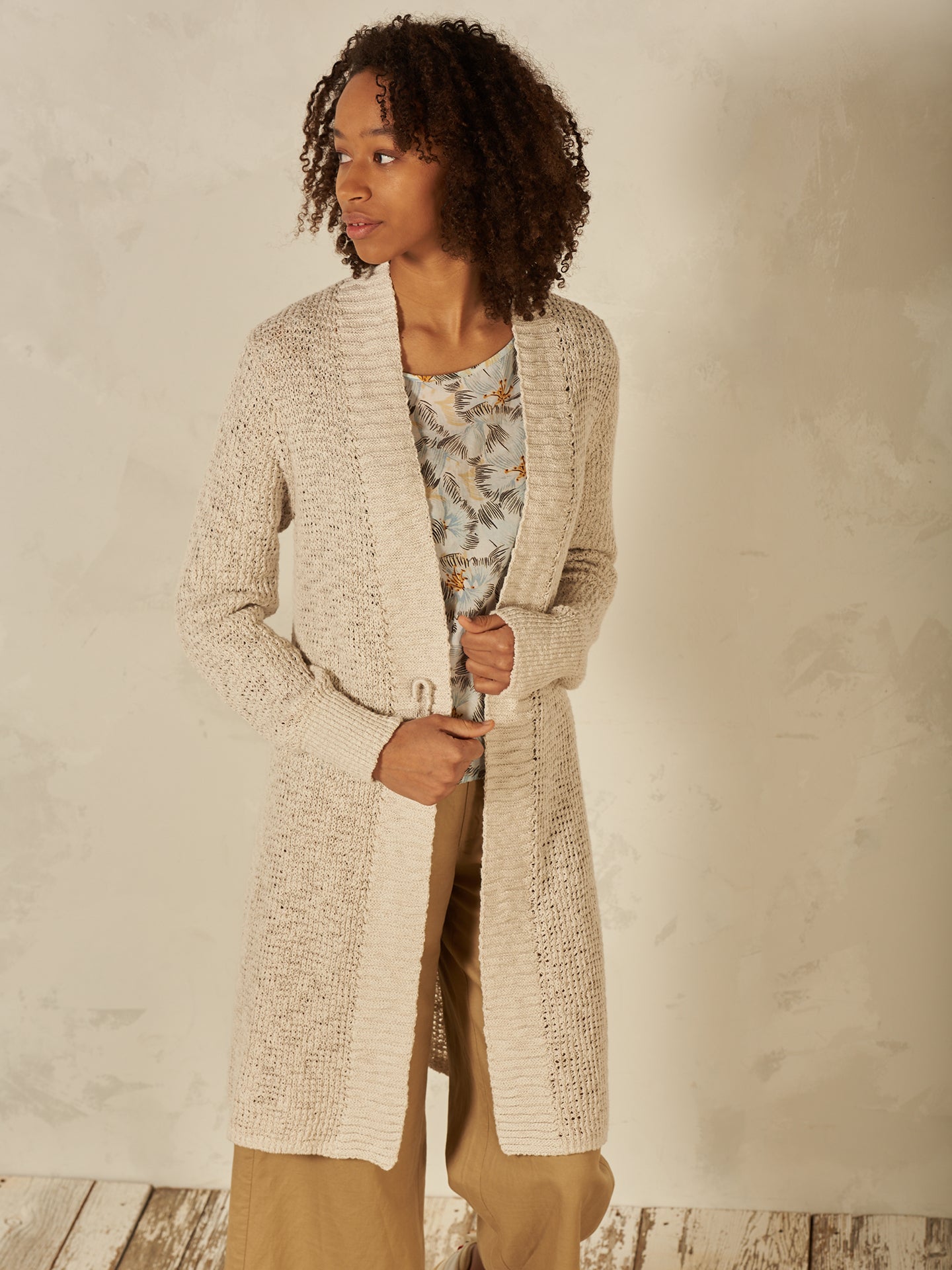 Feinstrickjacke
