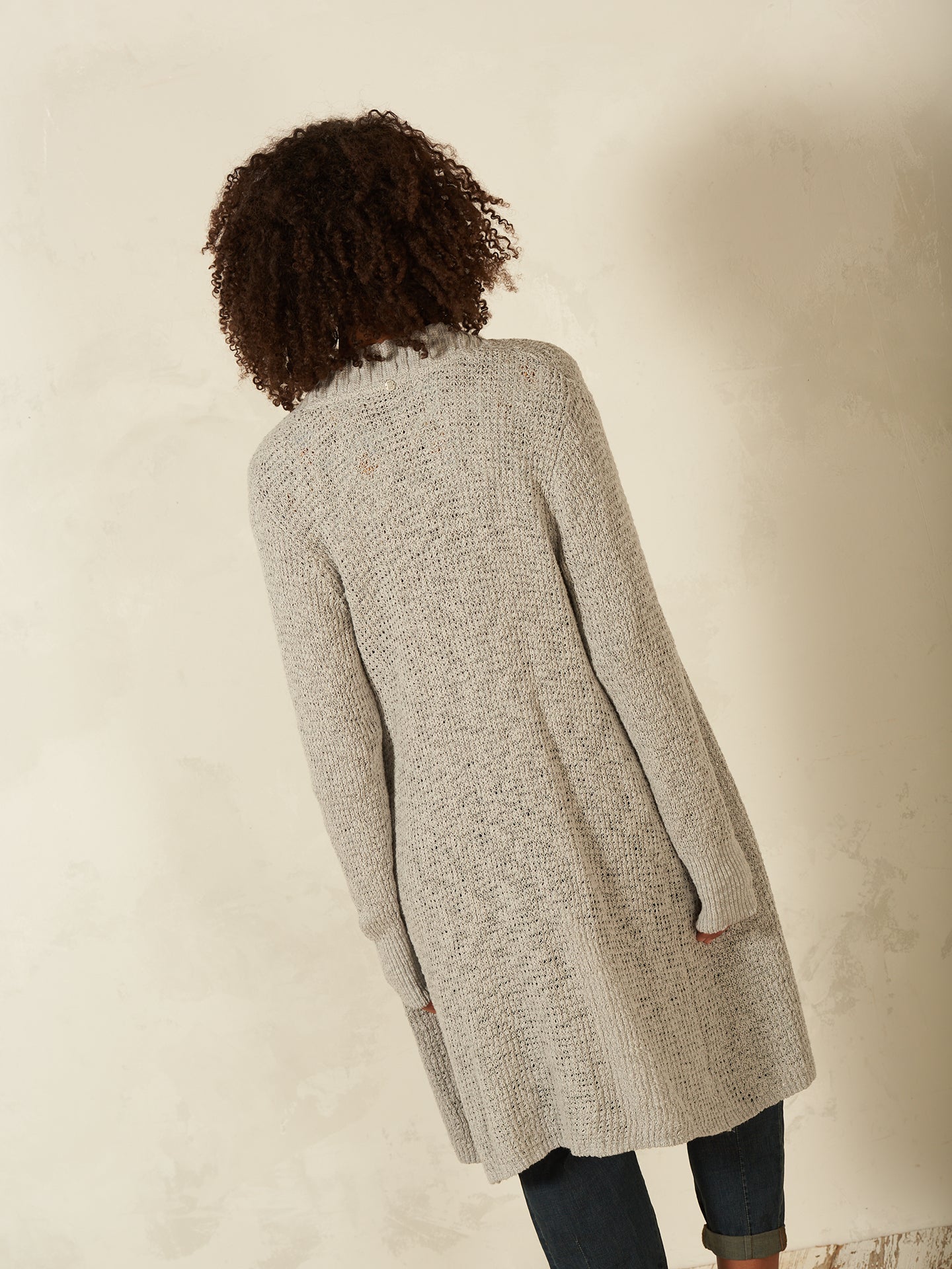 Feinstrickjacke