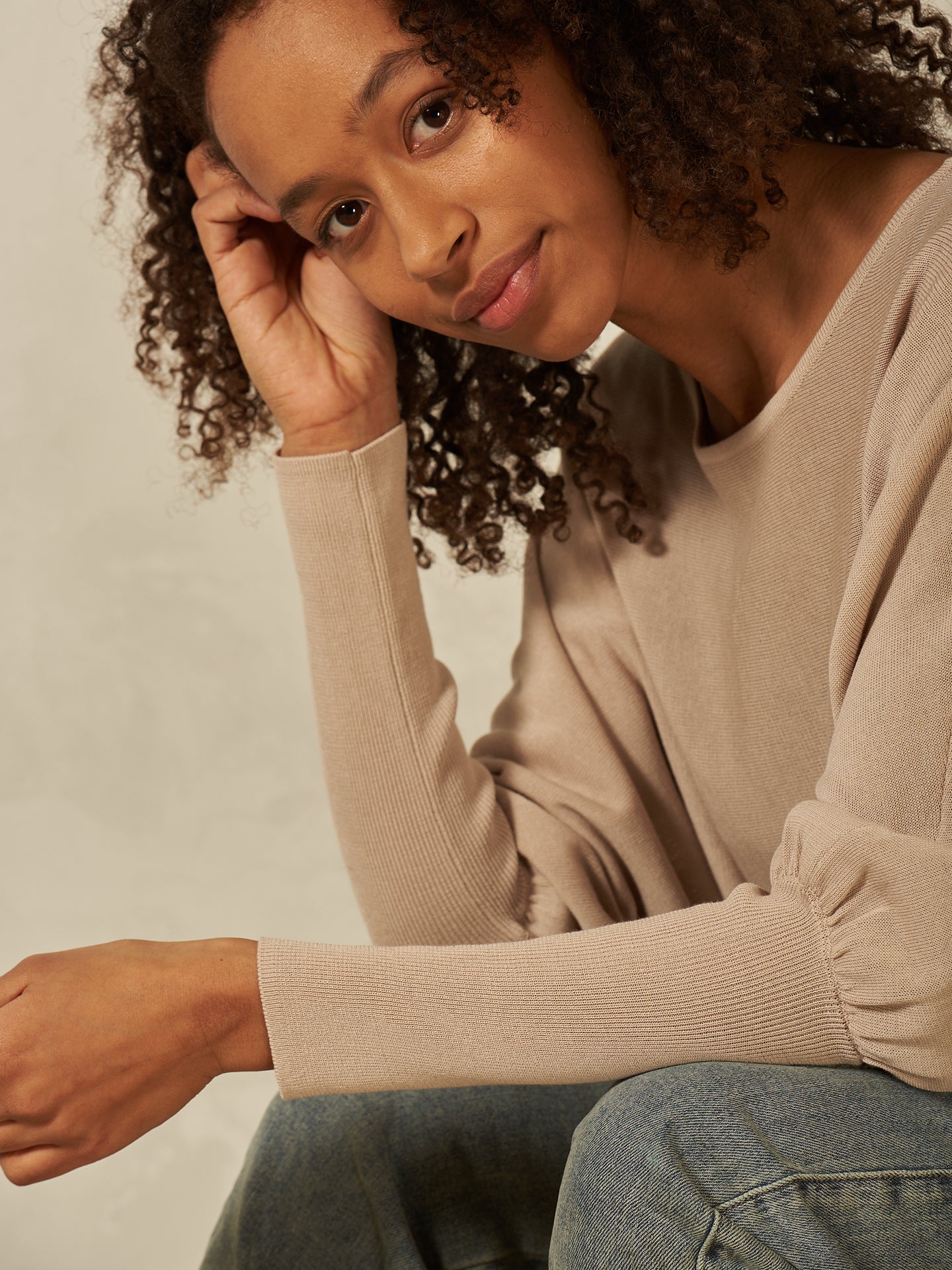 Maglione in maglia fine