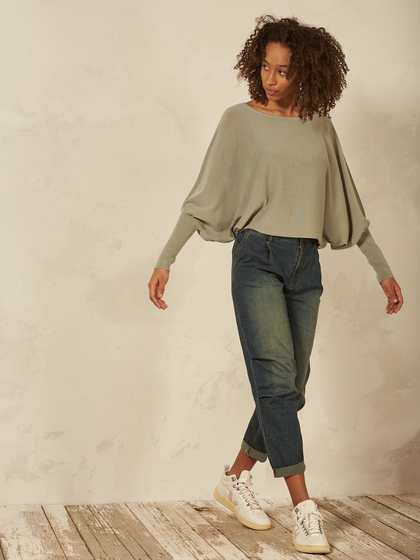 Maglione in maglia fine