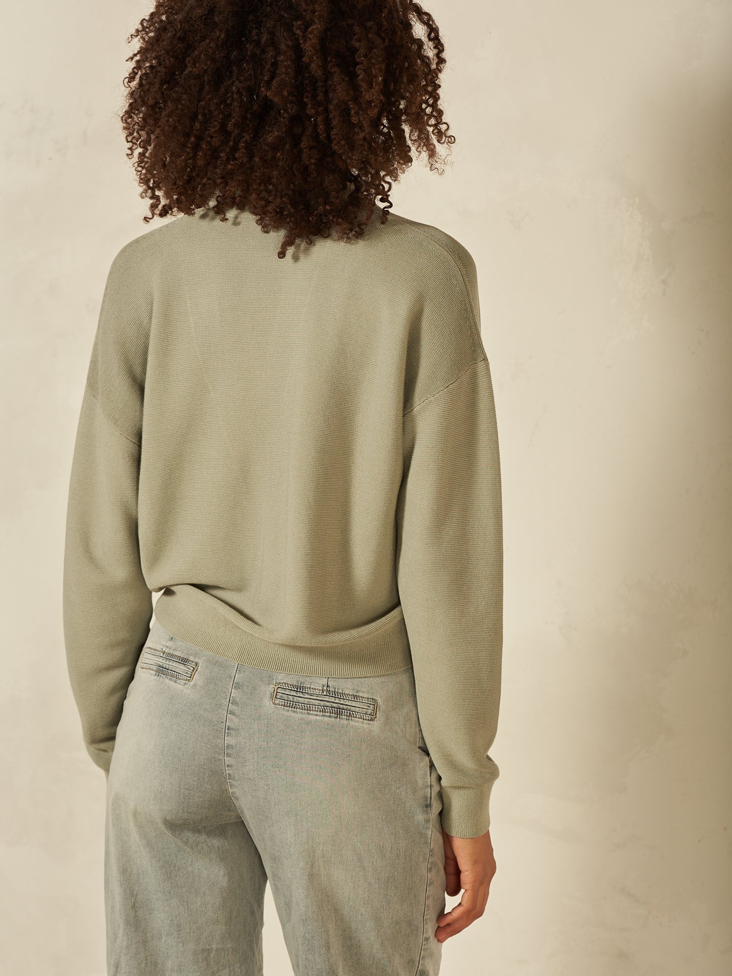 Feinstrickjacke