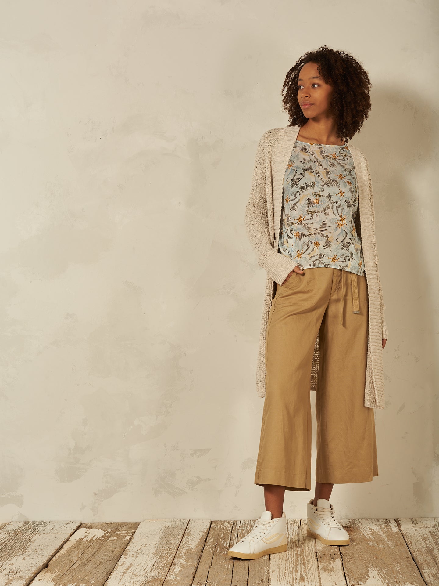 Bluse mit Druck