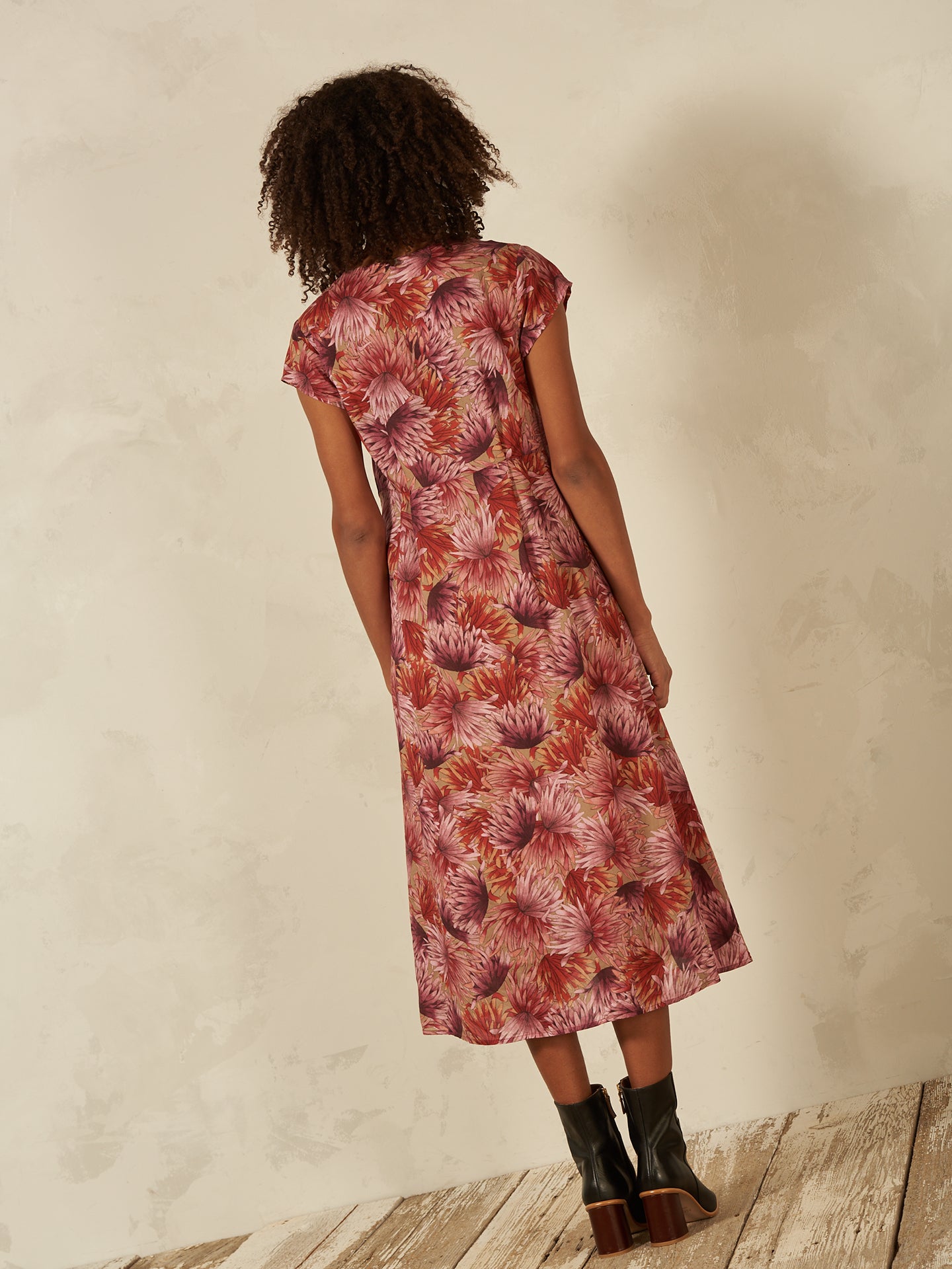 robe avec col en V