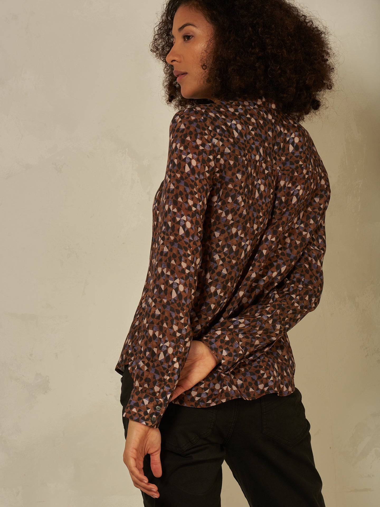 Bluse mit Knopfleiste