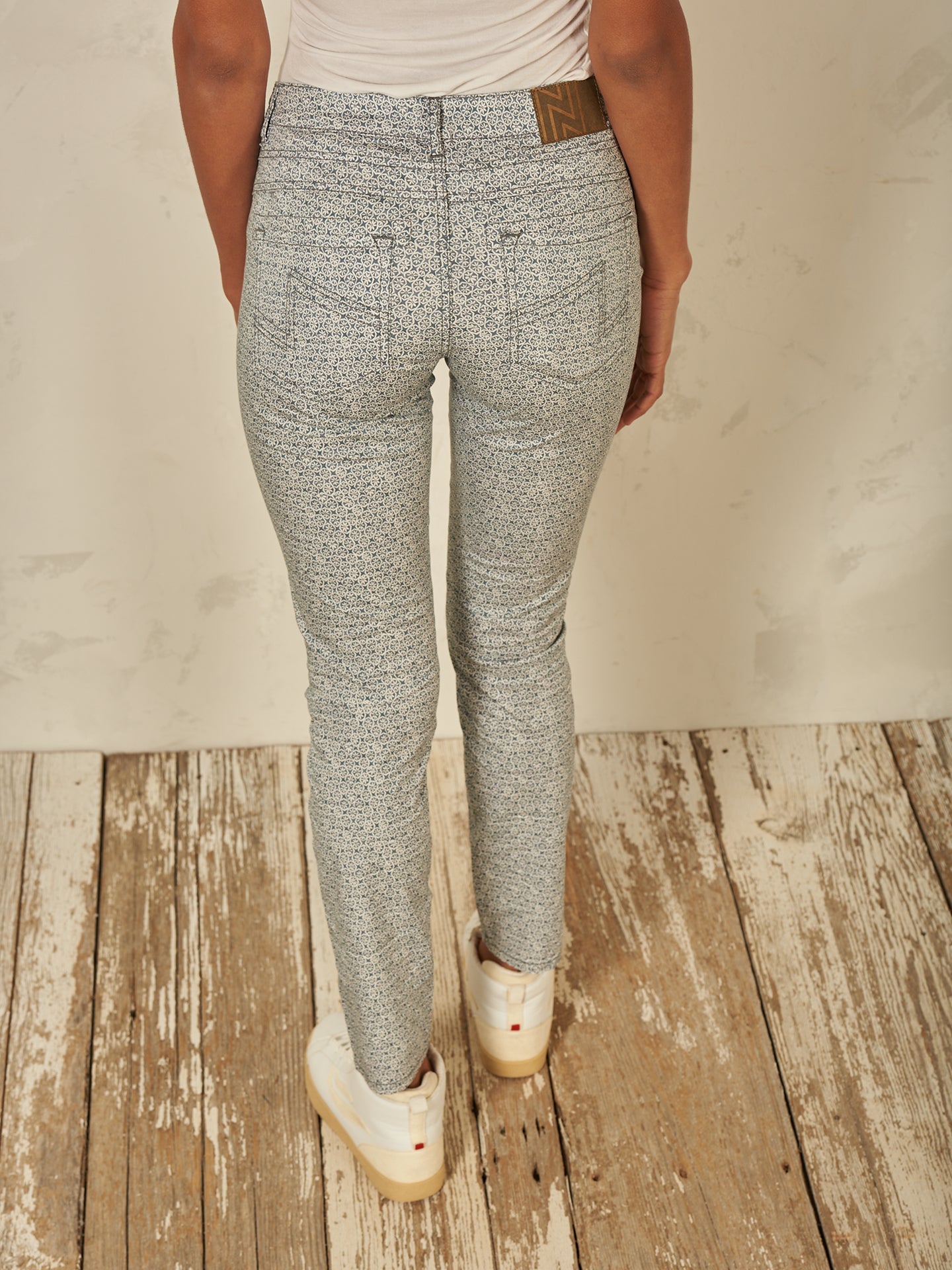 Pantaloni con stampa
