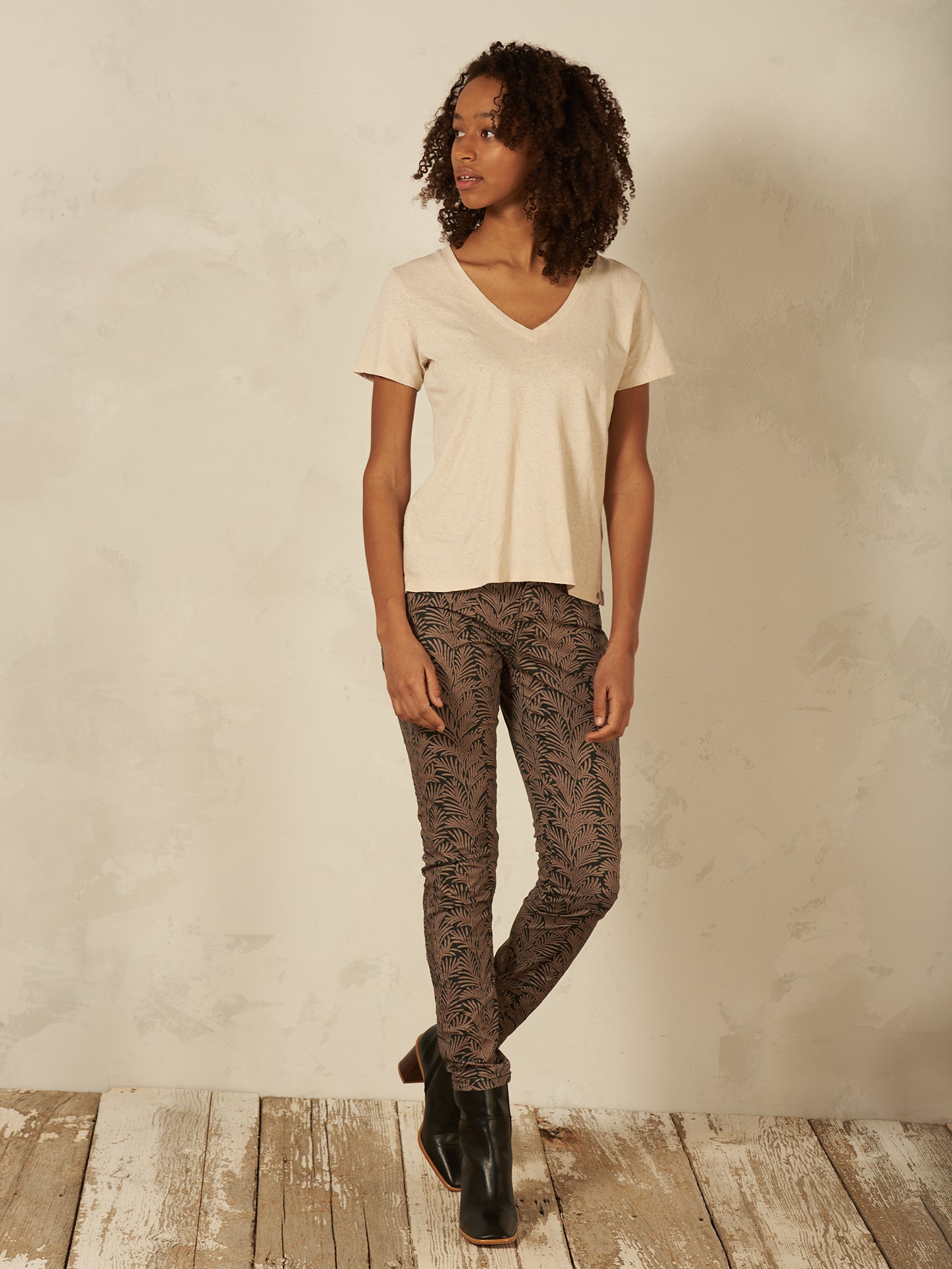 Pantaloni con stampa