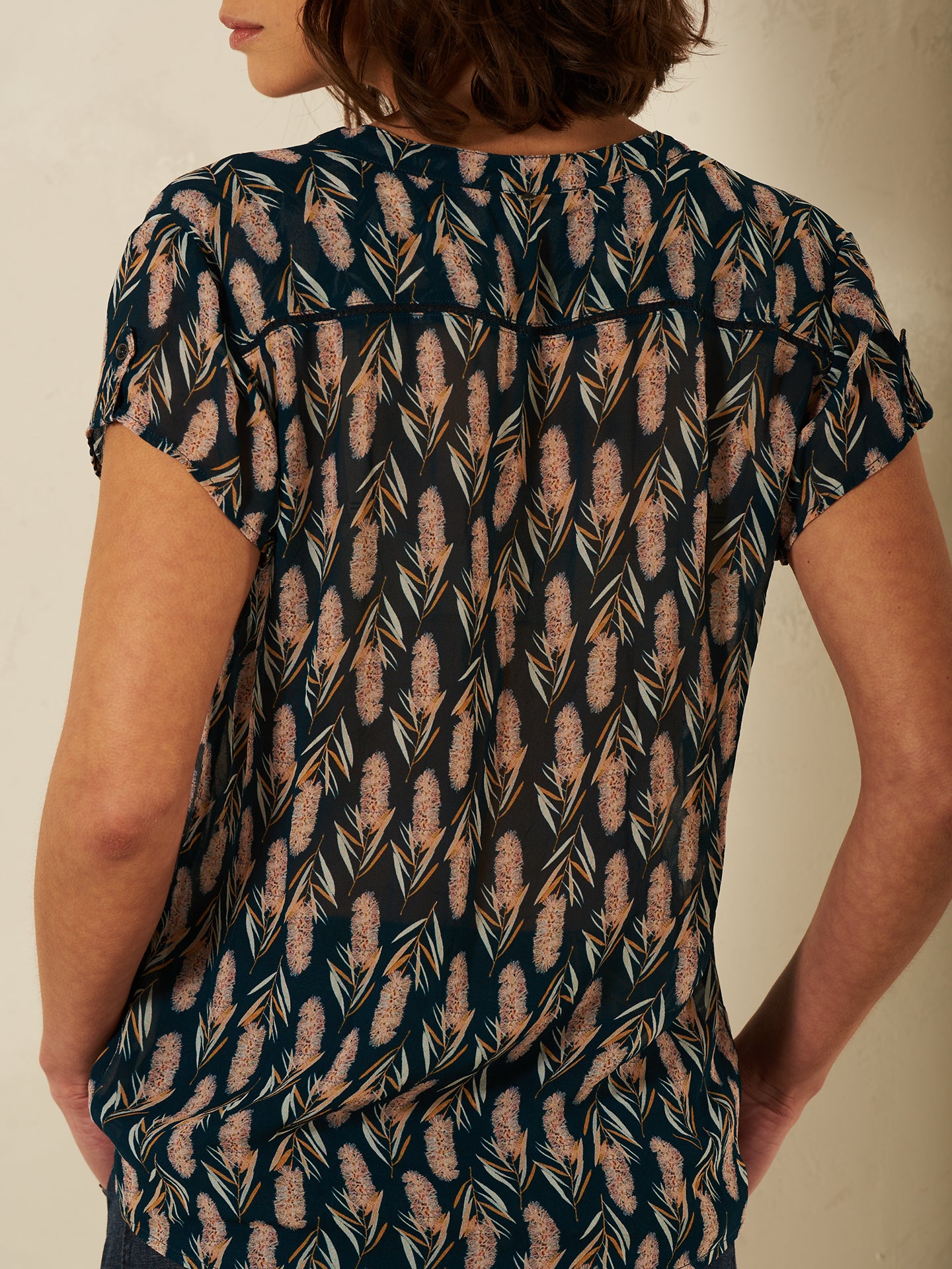 Bluse mit Druck