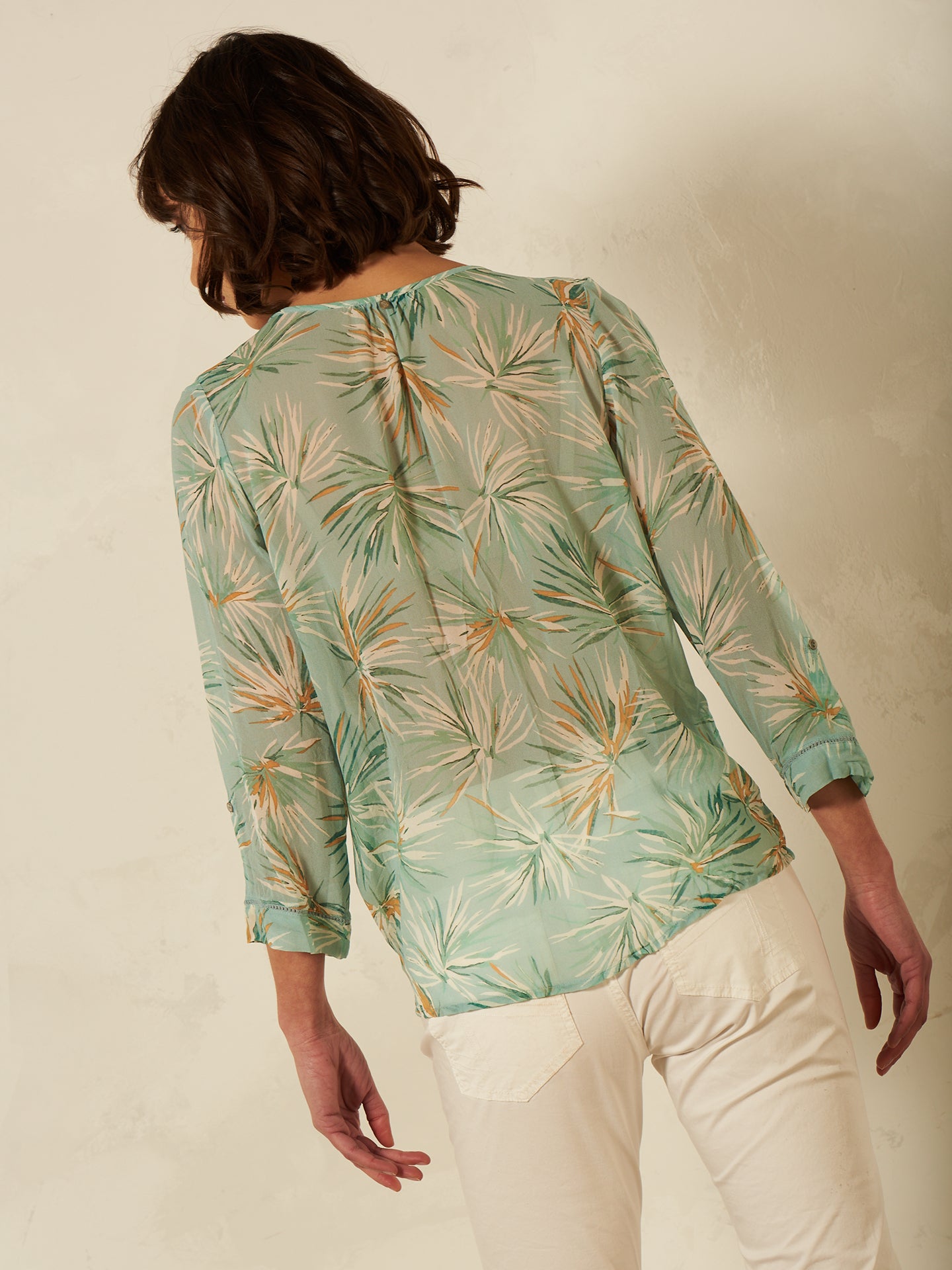 Blusa con stampa