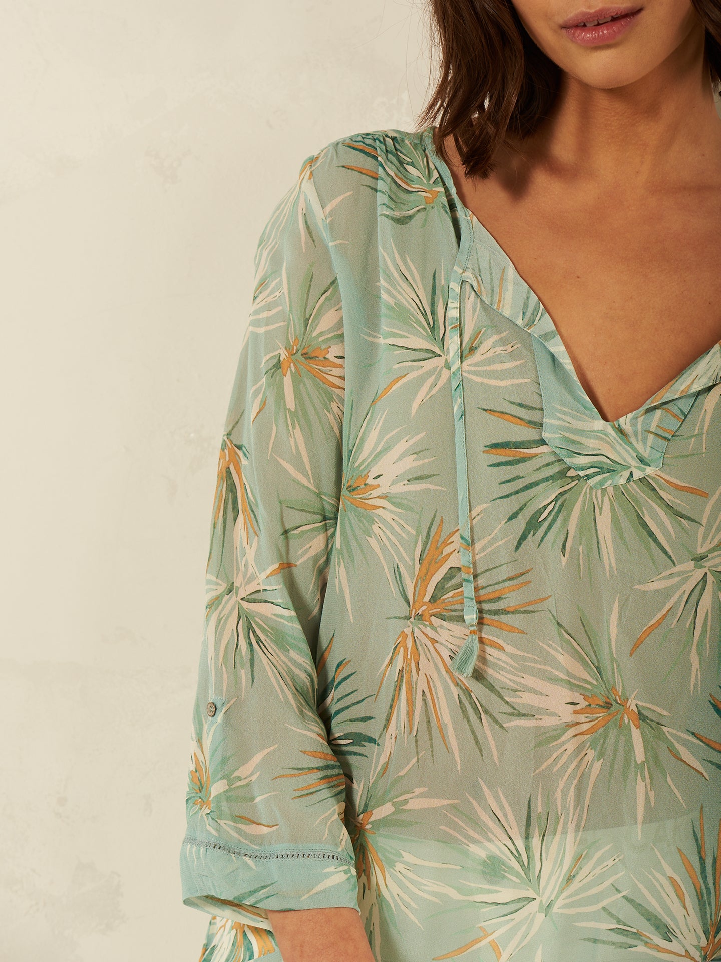Blusa con stampa