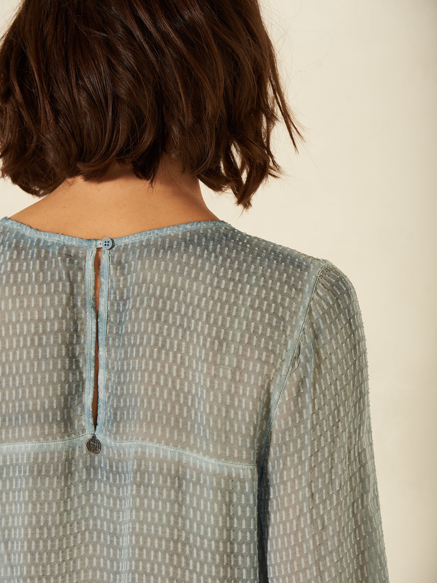 Bluse mit Häkeldetail