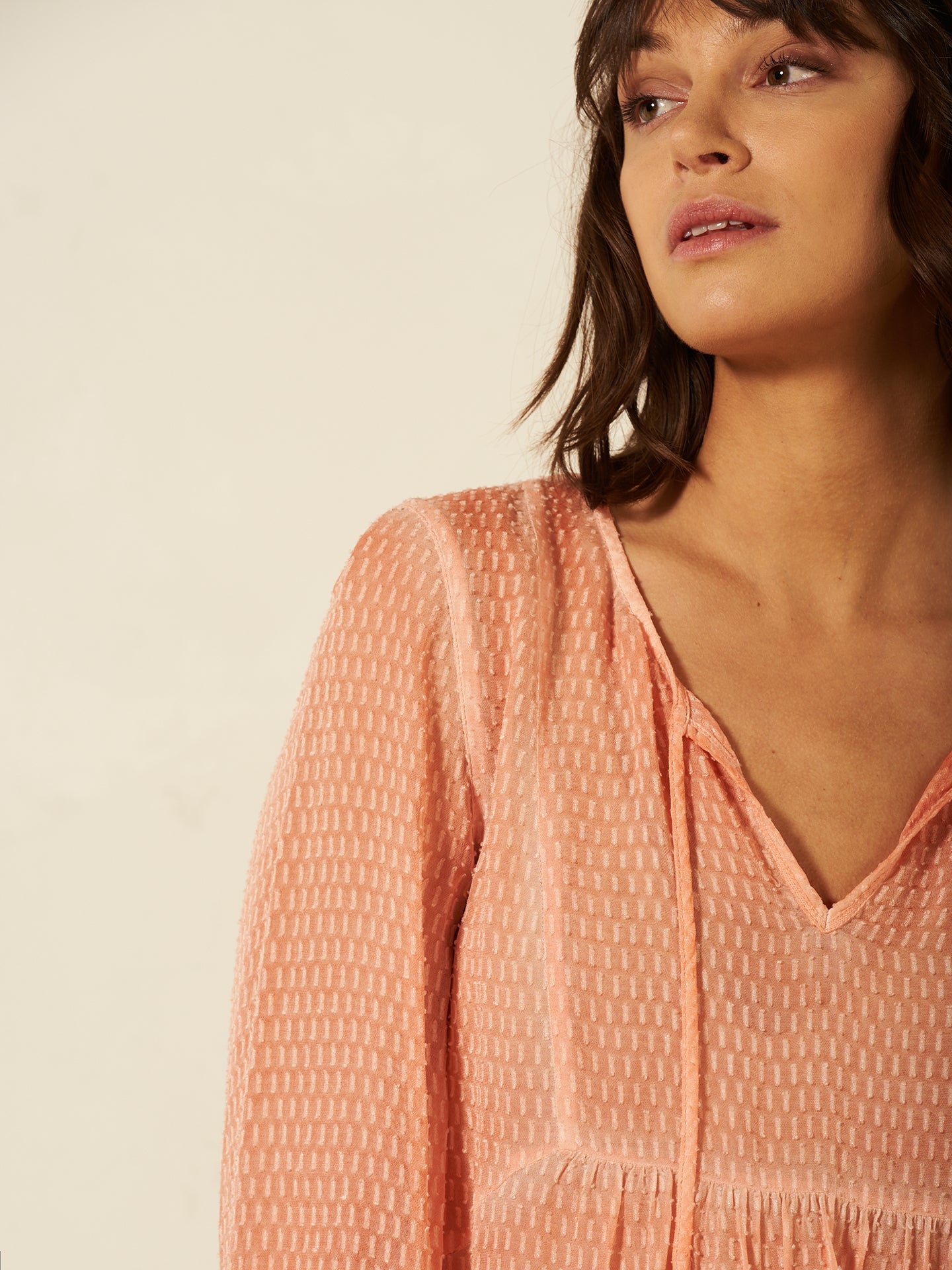 Bluse mit Häkeldetail