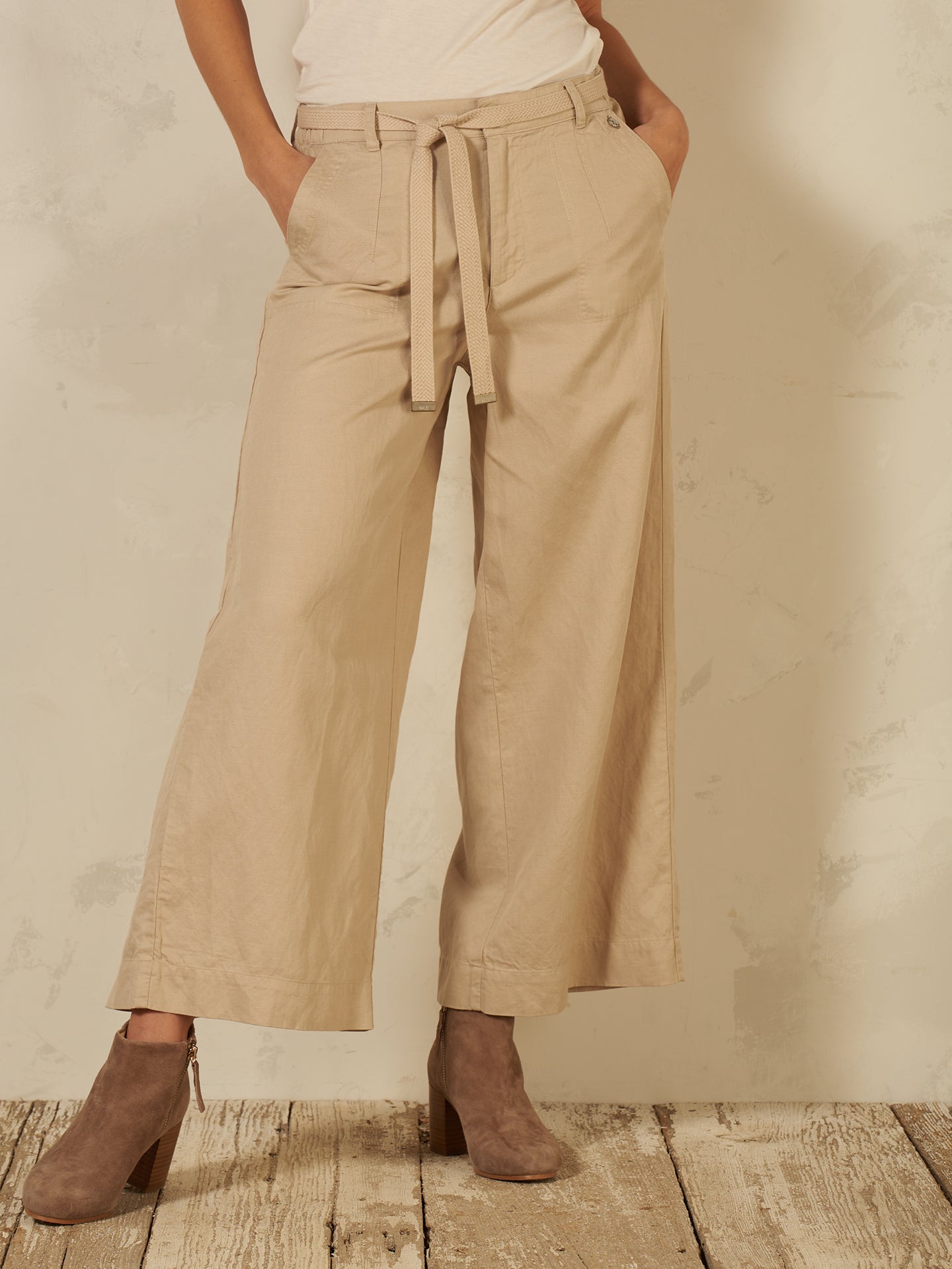 Pantaloni wide leg