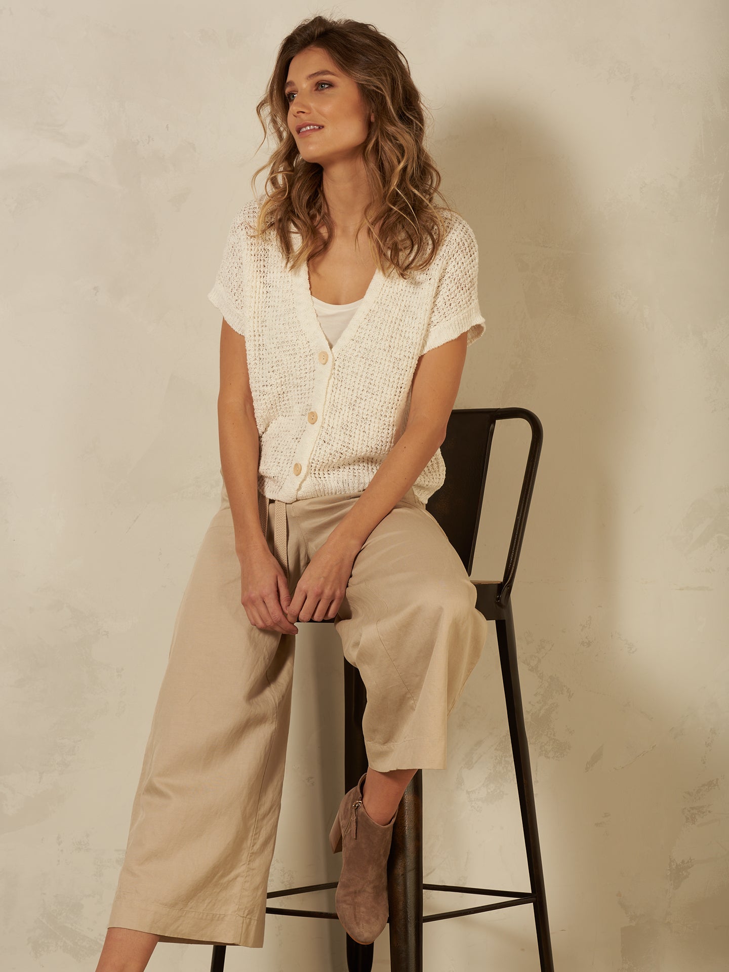Pantaloni wide leg