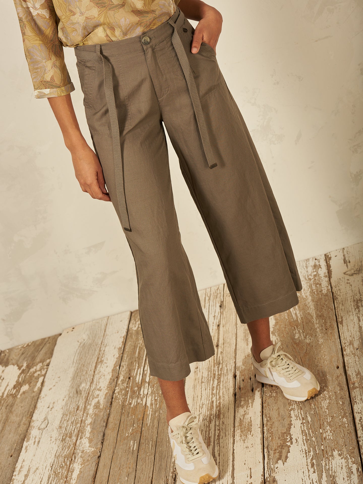 Pantaloni wide leg