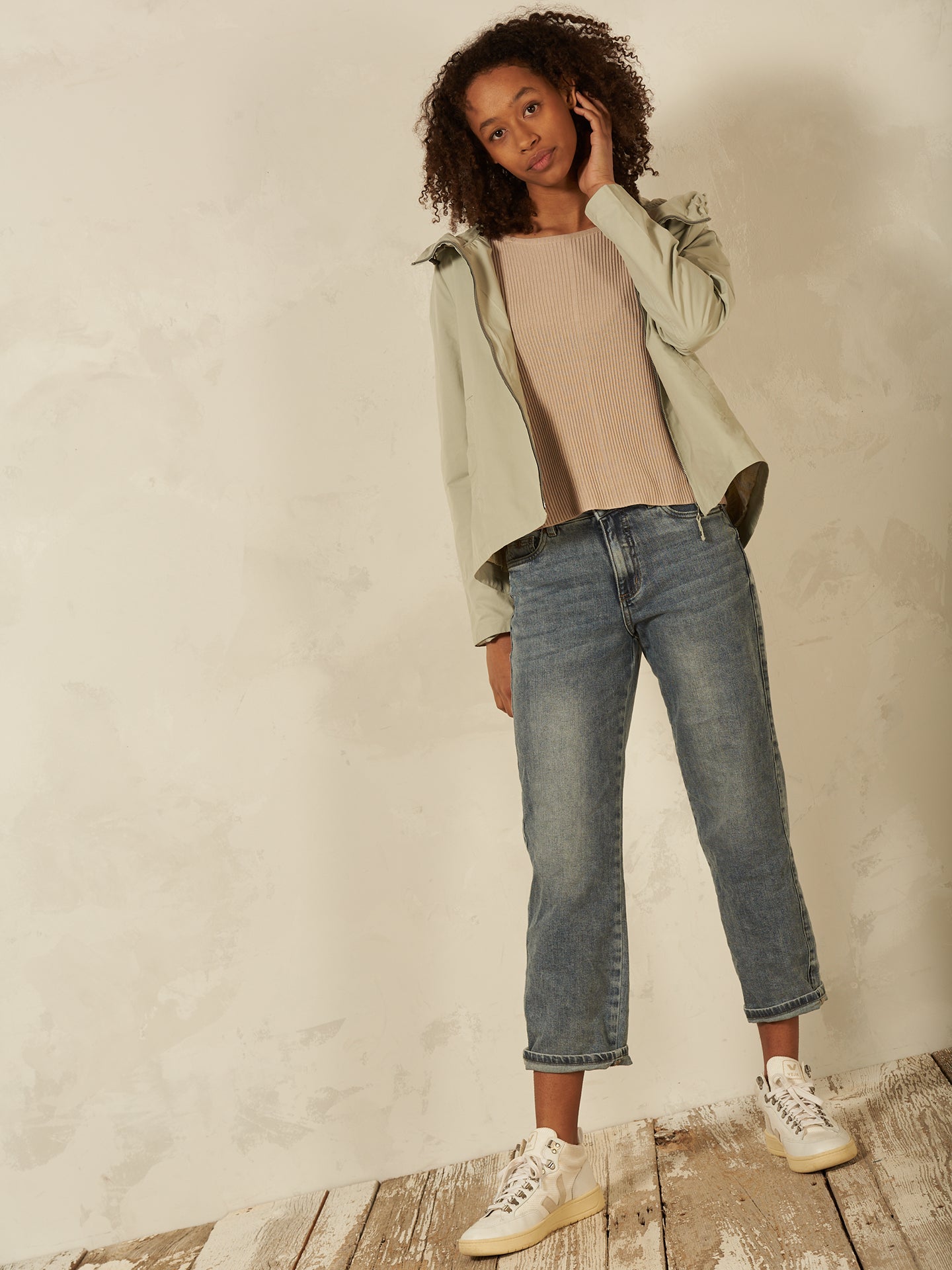 Jacke mit Kapuze