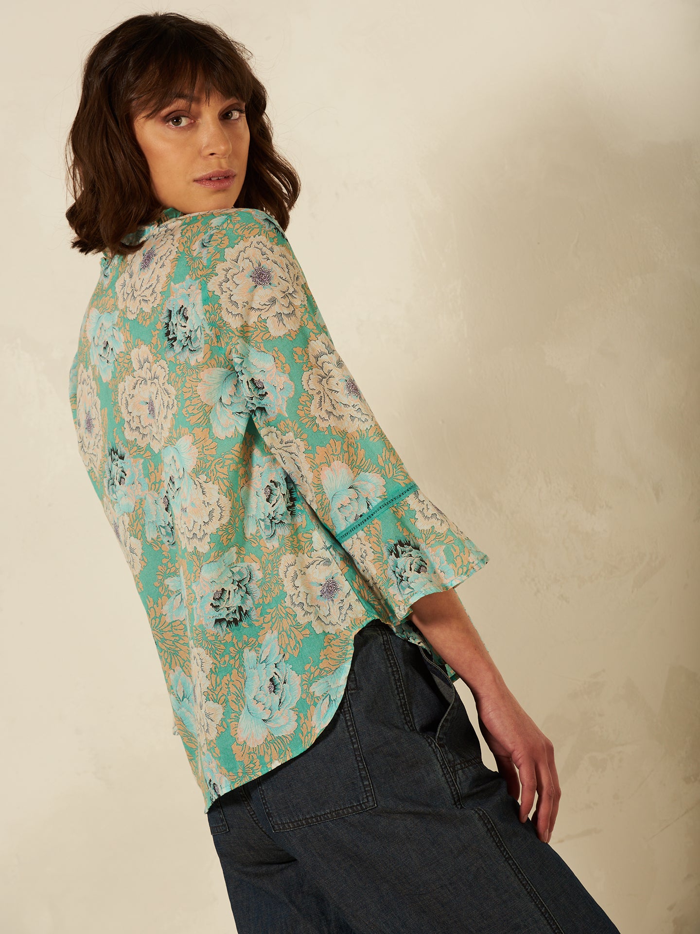 Blusa con stampa