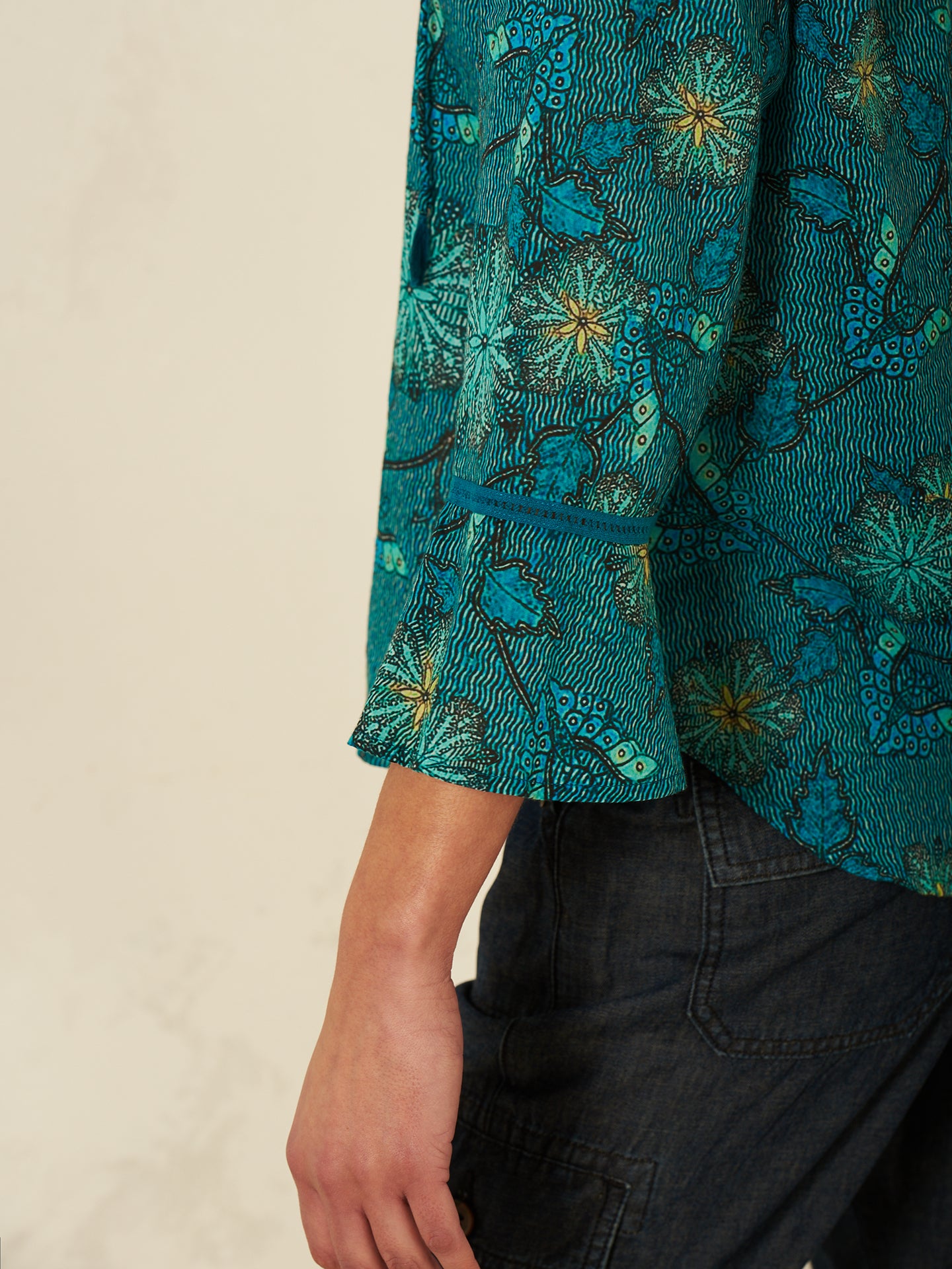 Blusa con stampa