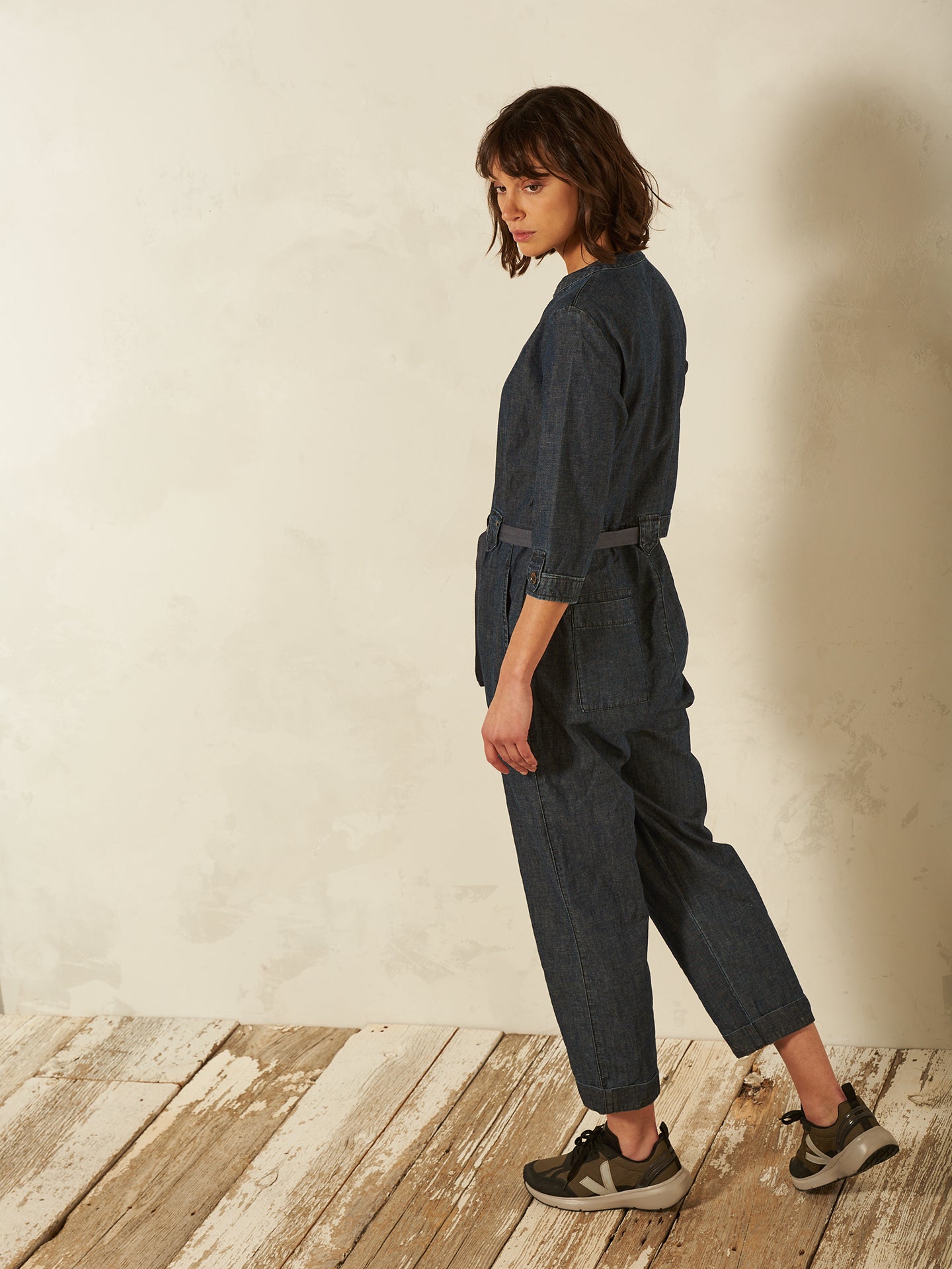 Jumpsuit mit Leinen