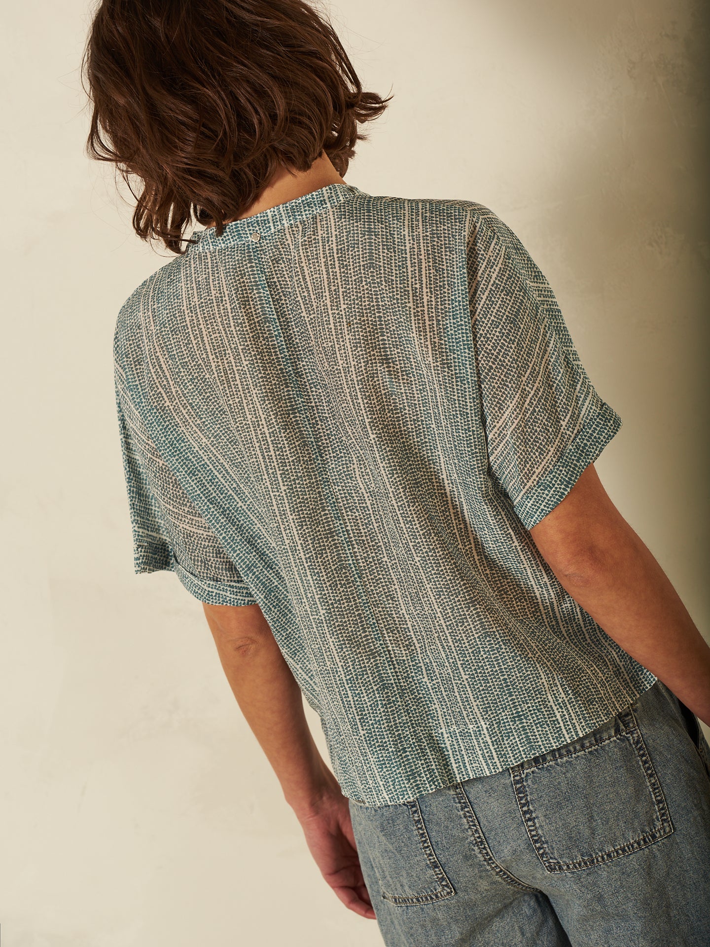 Bluse mit Knopfleiste