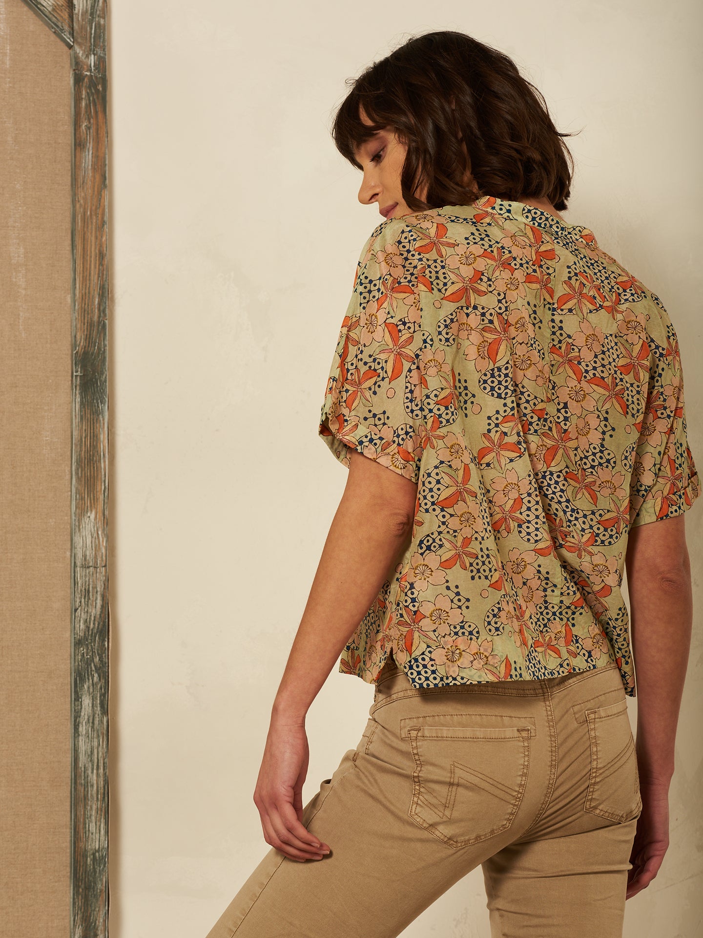 Bluse mit Knopfleiste