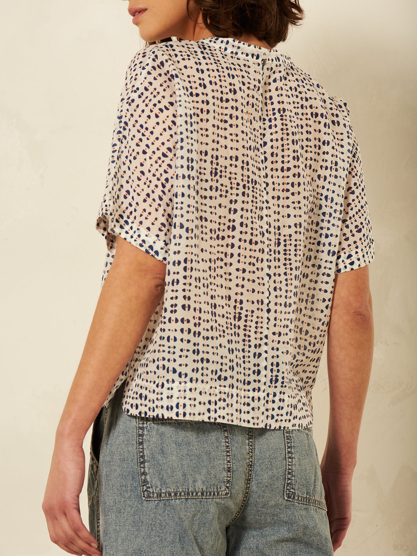 Bluse mit Knopfleiste