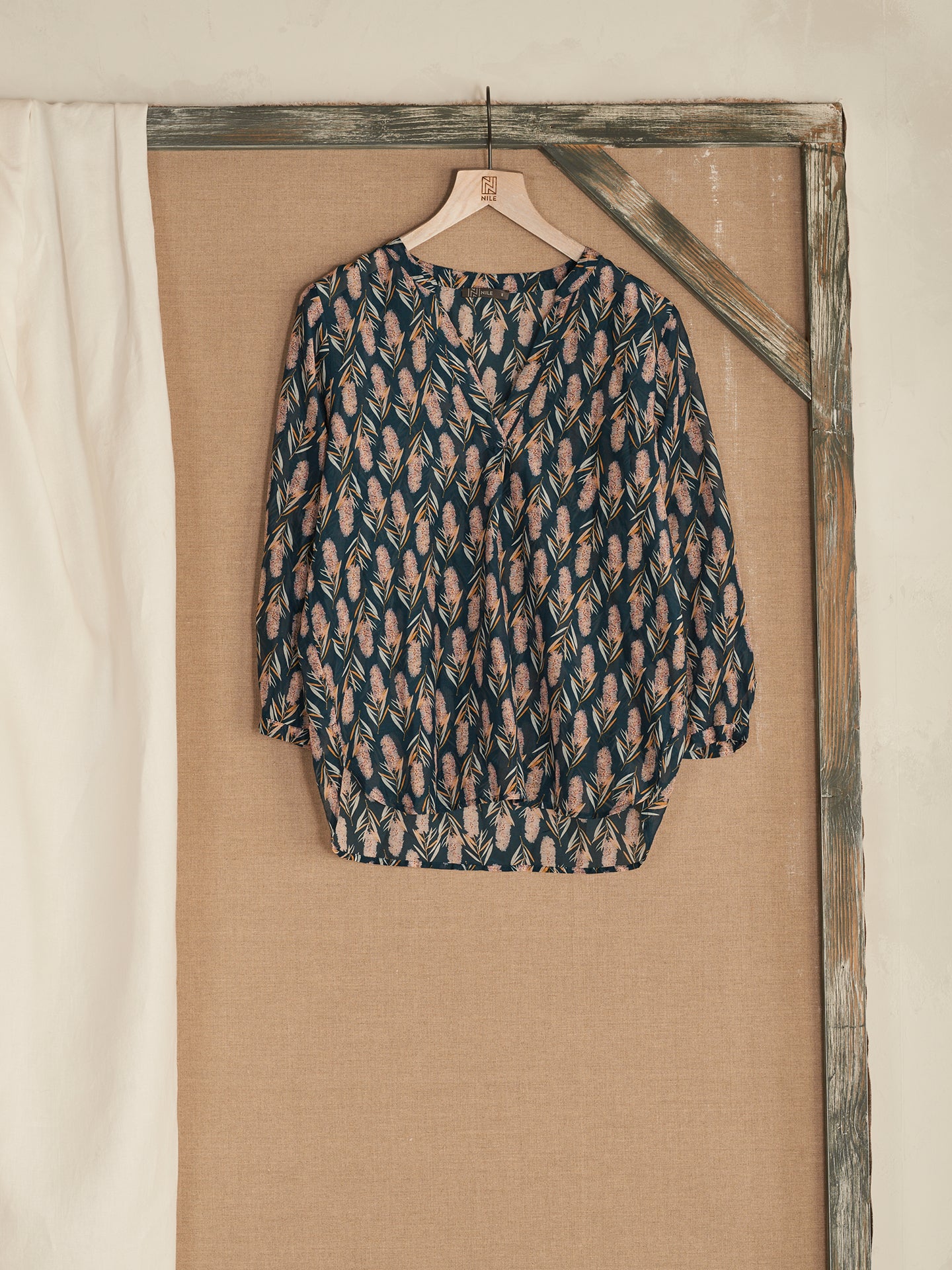 Blusa con stampa