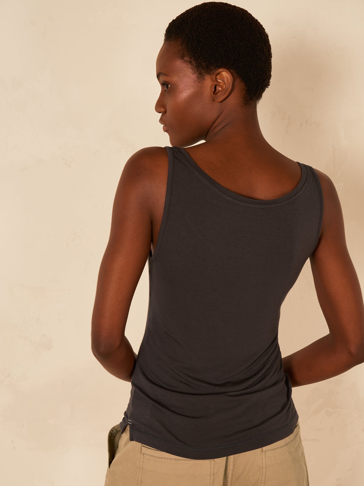 Top with wide straps